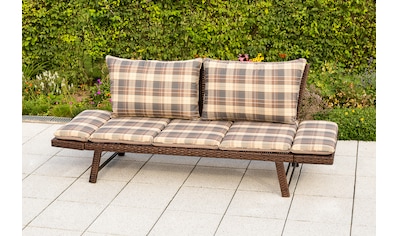 Gartenbank »Daybed Rattan«