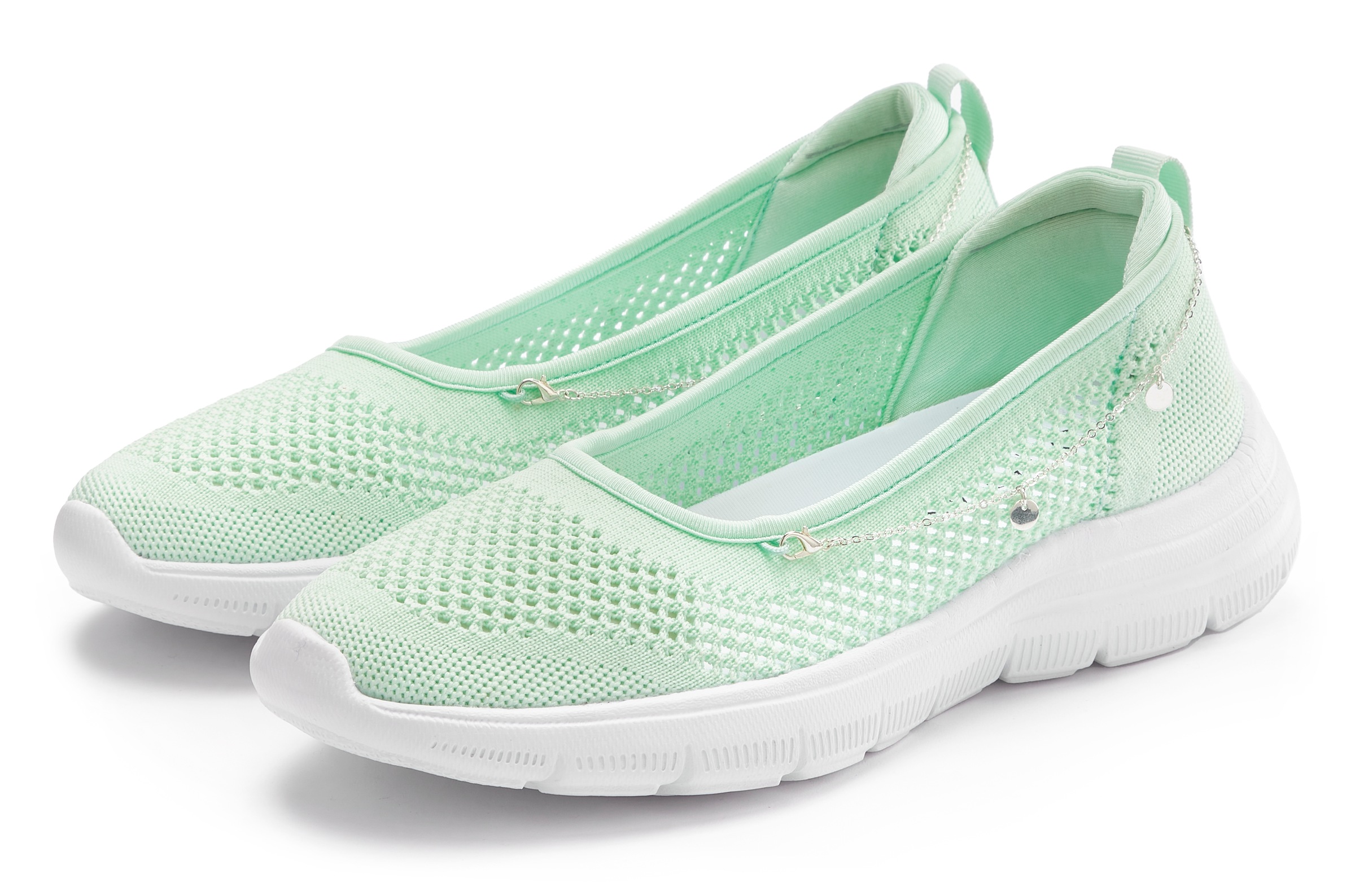 LASCANA Sneaker, Slipper, Ballerina, Halbschuhe zum Reinschlüpfen VEGAN günstig online kaufen