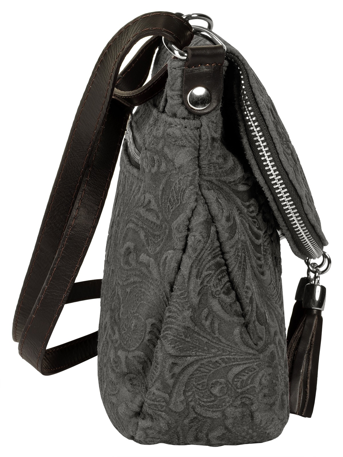 Samantha Look Shoulder Bag Gray One Size 3