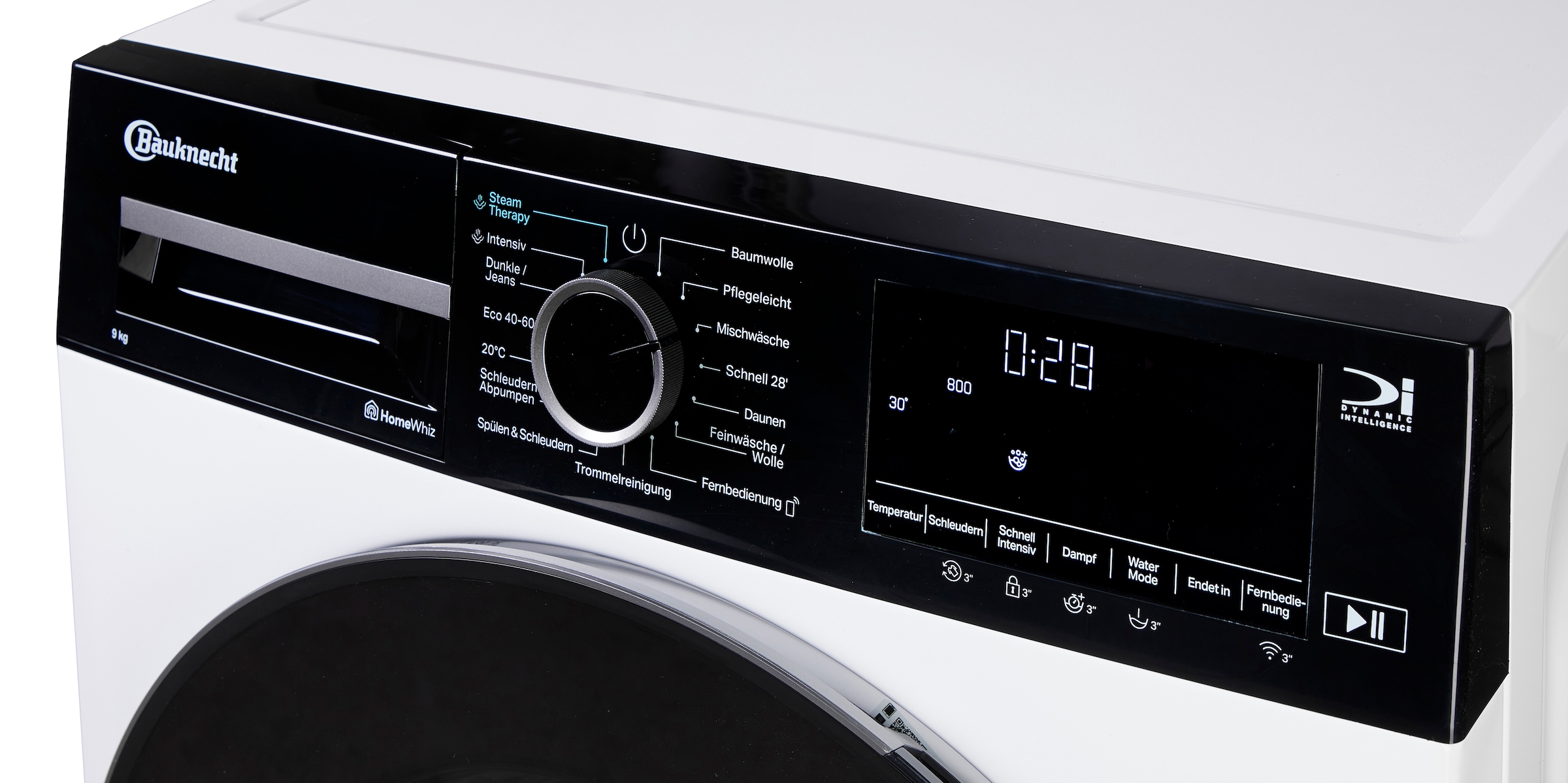 BAUKNECHT Waschmaschine »B WM Smart Eco 9A« 9 kg 1400 U/min AdaptiveWash – Intelligente Adaption der Waschprogramme