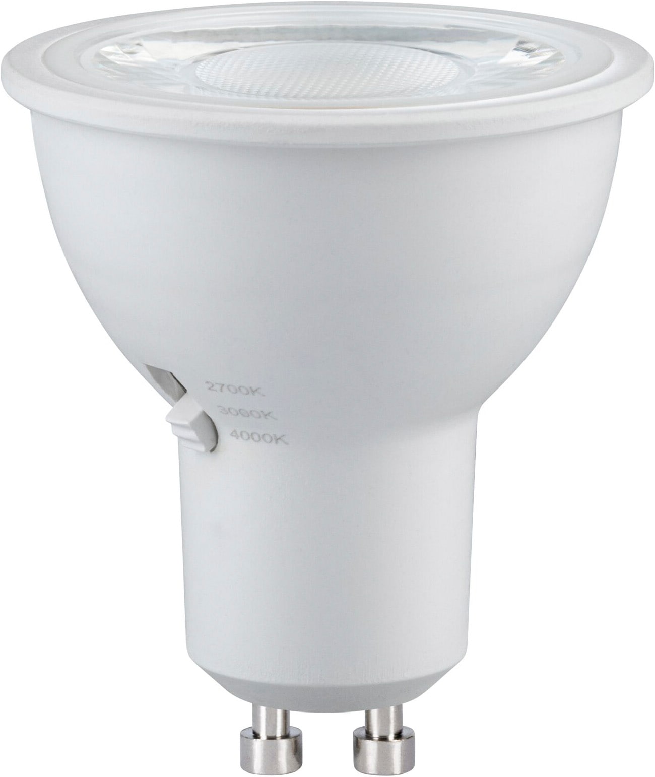 Paulmann LED-Leuchtmittel »450lm 3CCT DipSwitch 50° 4,6W 230V« GU10 1 Stk. Farbwechsler White Select