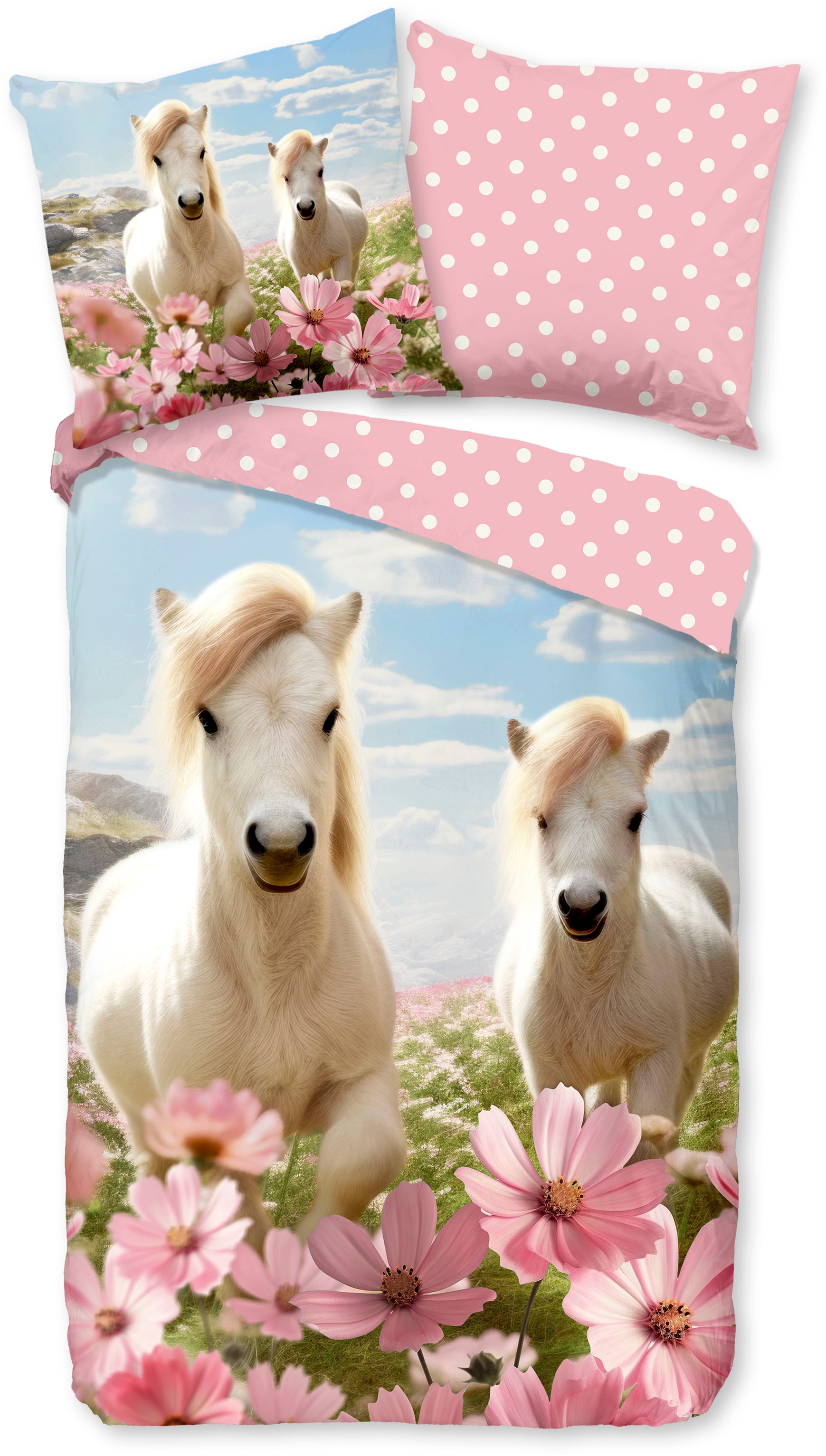 good morning Kinderbettwäsche "Philou" 2 Stk. 100% Baumwolle, 135x200, Wend günstig online kaufen