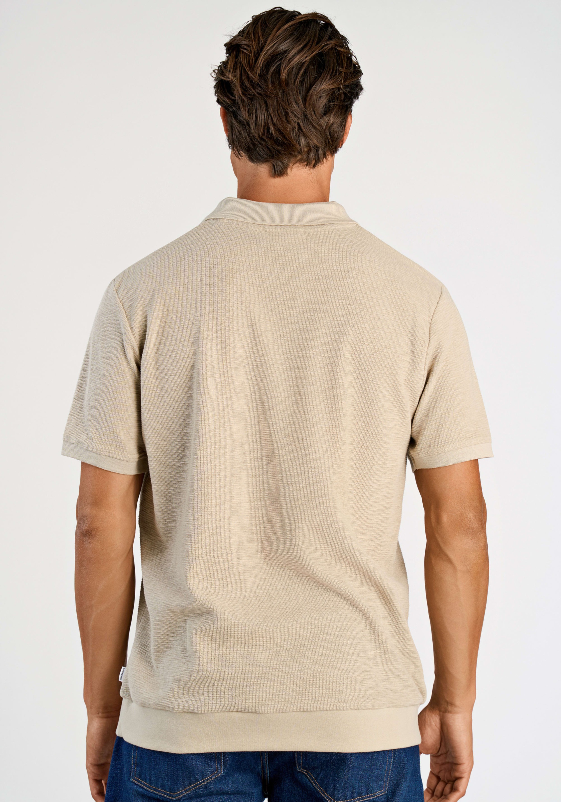 LINDBERGH Kurzarmshirt mit Polokragen günstig online kaufen