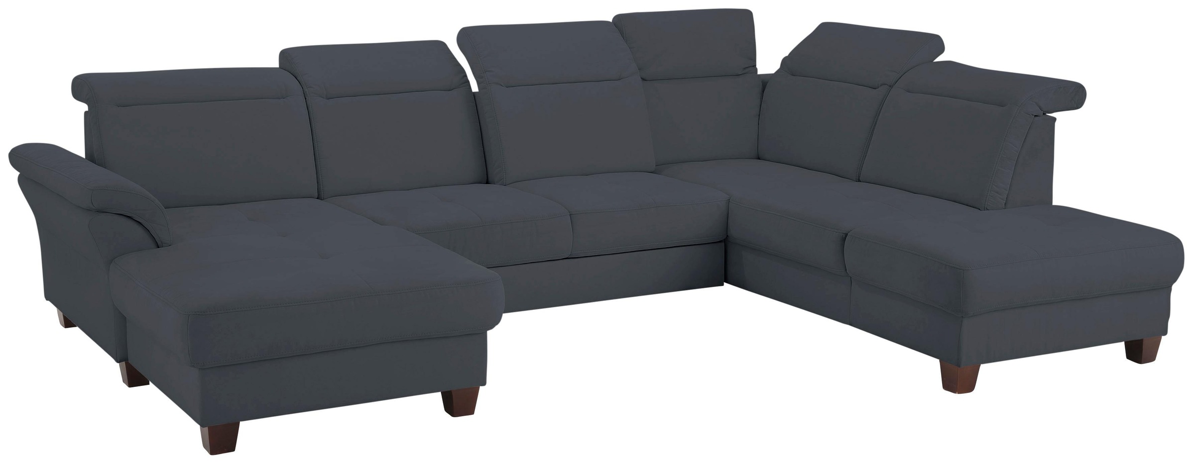 Thumbnail - Home affaire Wohnlandschaft "Solvei U-Form" Sitztiefenverstellung und Federkern, wahlweise Kopfteilverstellung