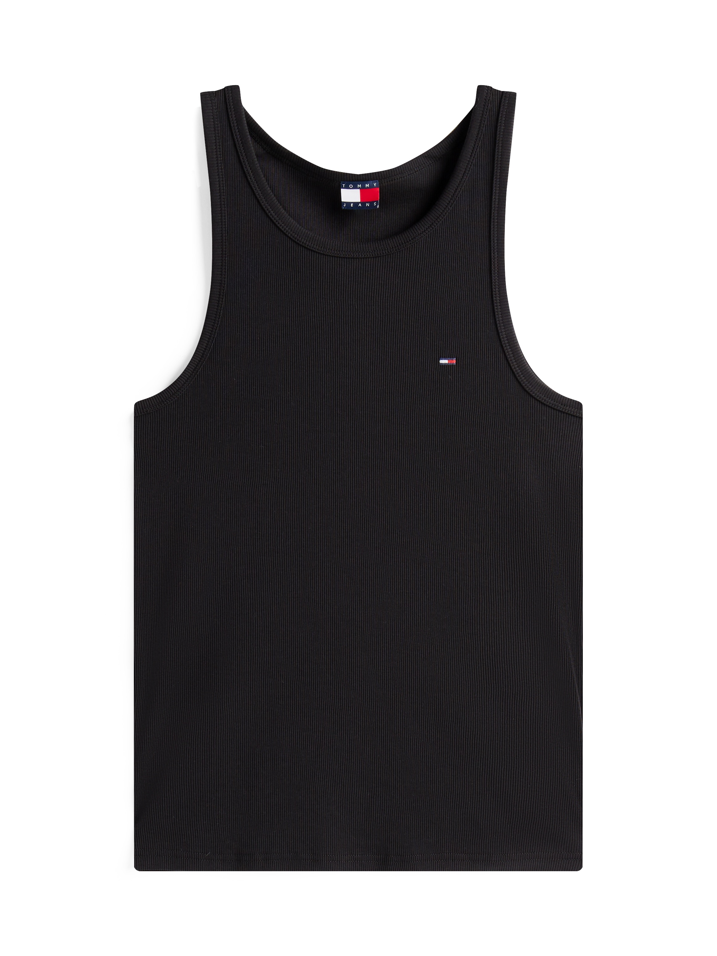 Tommy Jeans Tanktop »TJM XSLIM CLSSC FLAG RIBBED TANK«