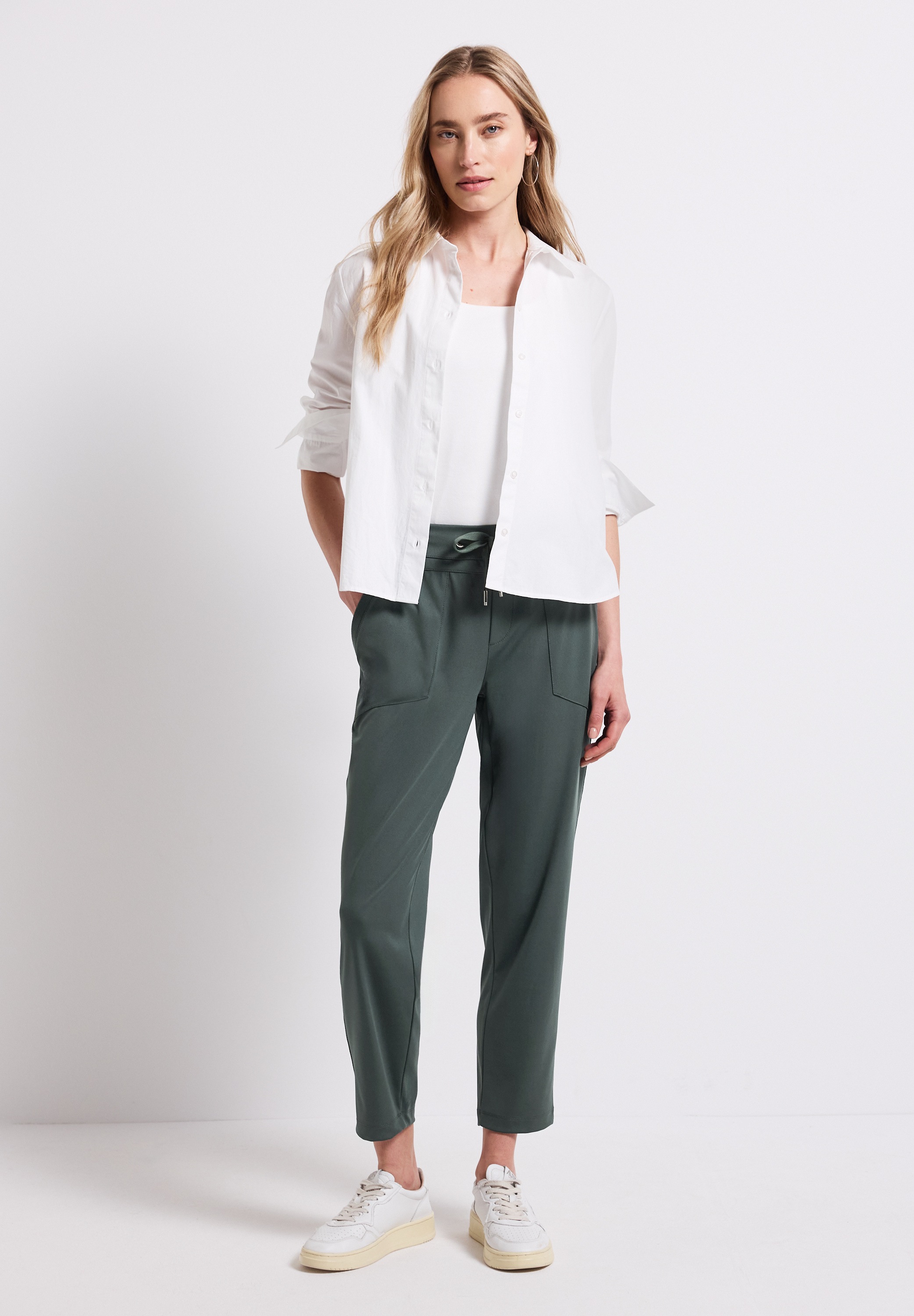 STREET ONE Stoffhose, Middle Waist