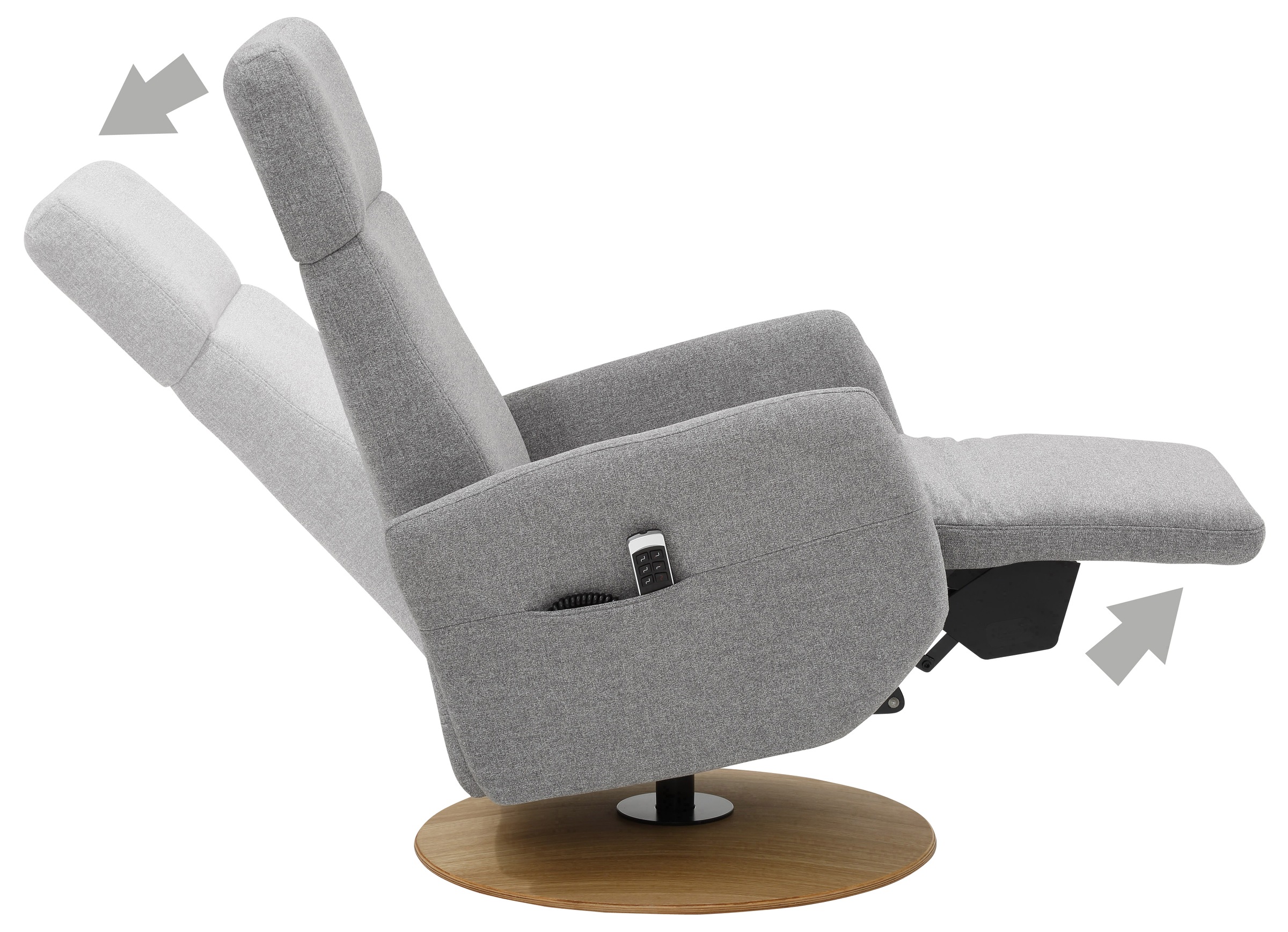 sit&more TV-Sessel »Kobra«, wahlweise mit 2 Motoren, 2 Motoren und Akku oder mit 2 Motoren
