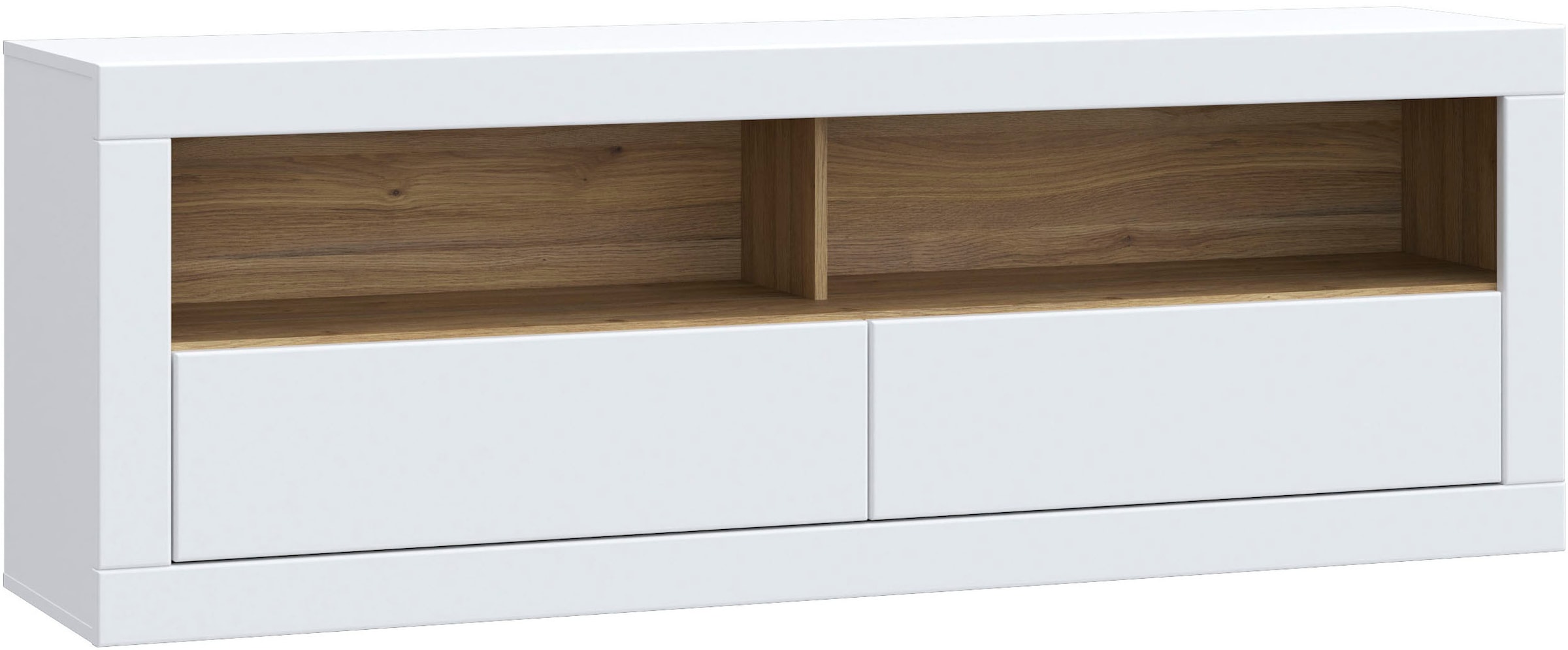 FORTE Lowboard "LefkadasTV-Board, TV-Schrank", TV-Board, Schubkästen, Push günstig online kaufen