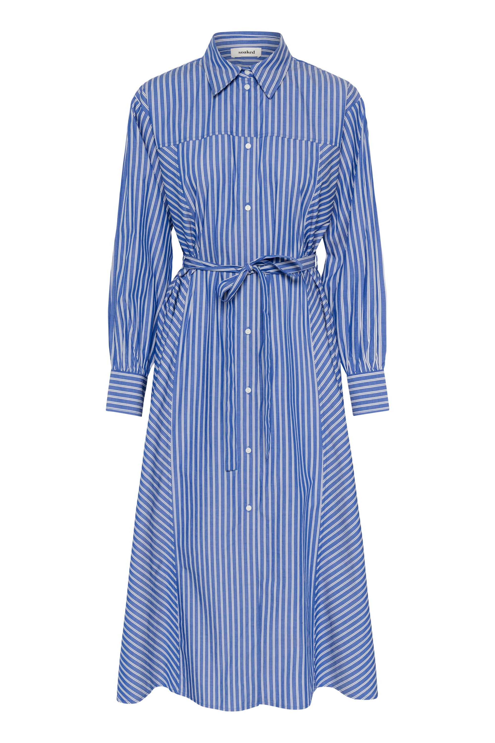 SOAKED IN LUXURY Midikleid "Damen Kleid SLCalken"