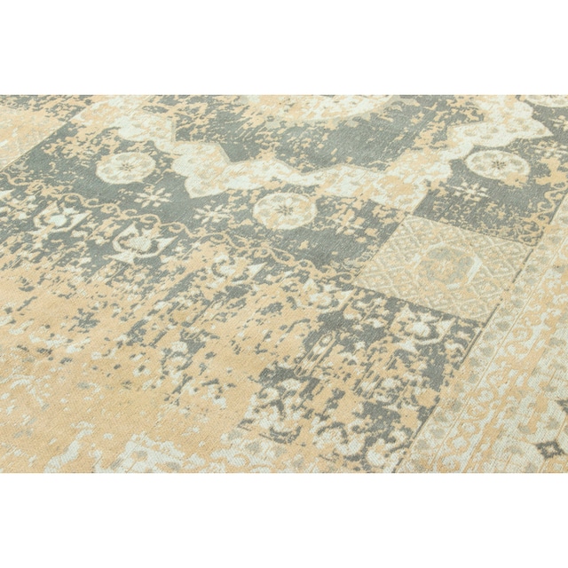 morgenland Teppich »VINTAGE LAGUNE«, rechteckig, Handarbeit, Shabby Chic,  Wohnzimmer | BAUR