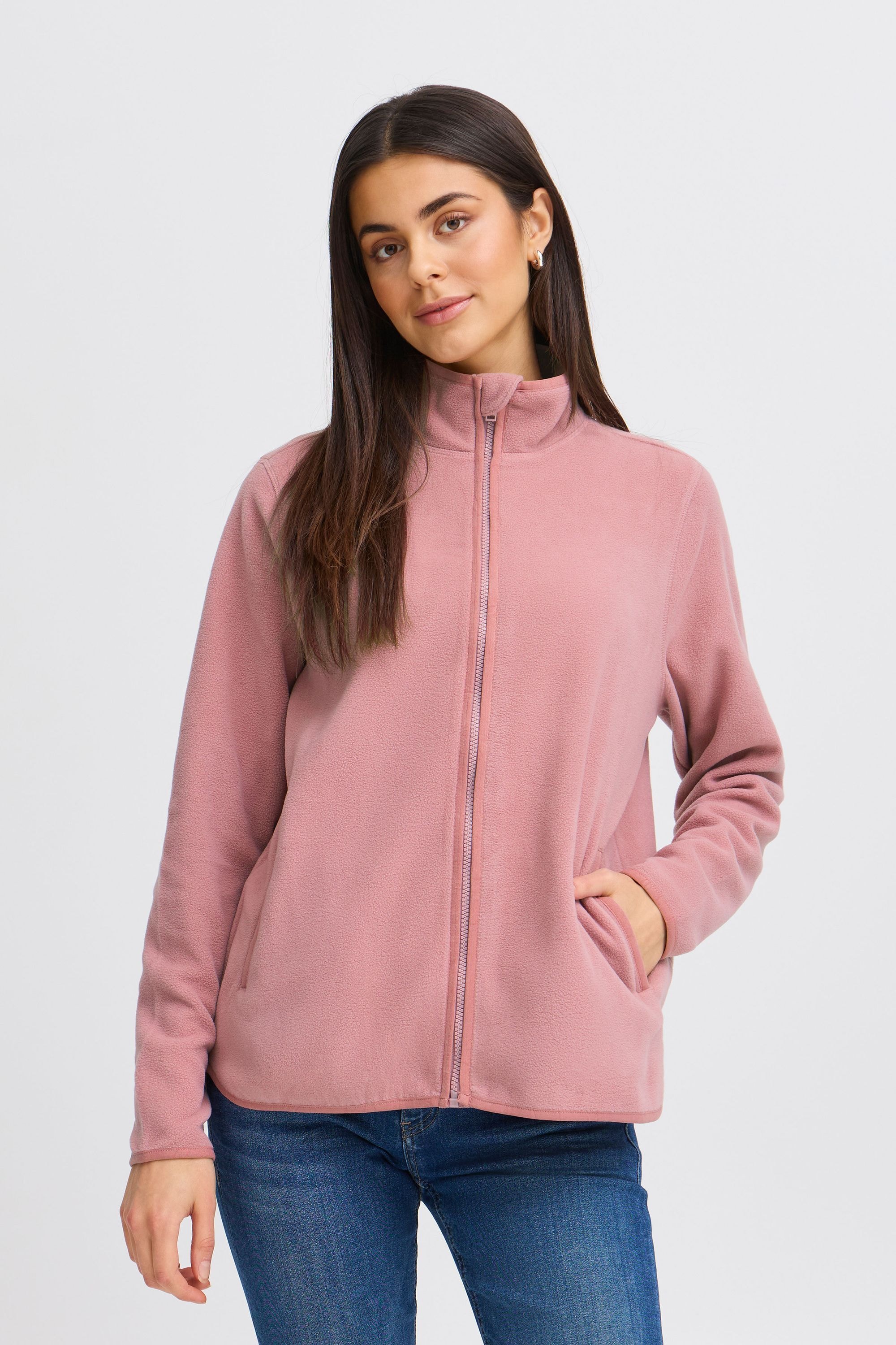 fransa Trainingsjacke »Trainingsjacke FRMILAS«, ohne Kapuze