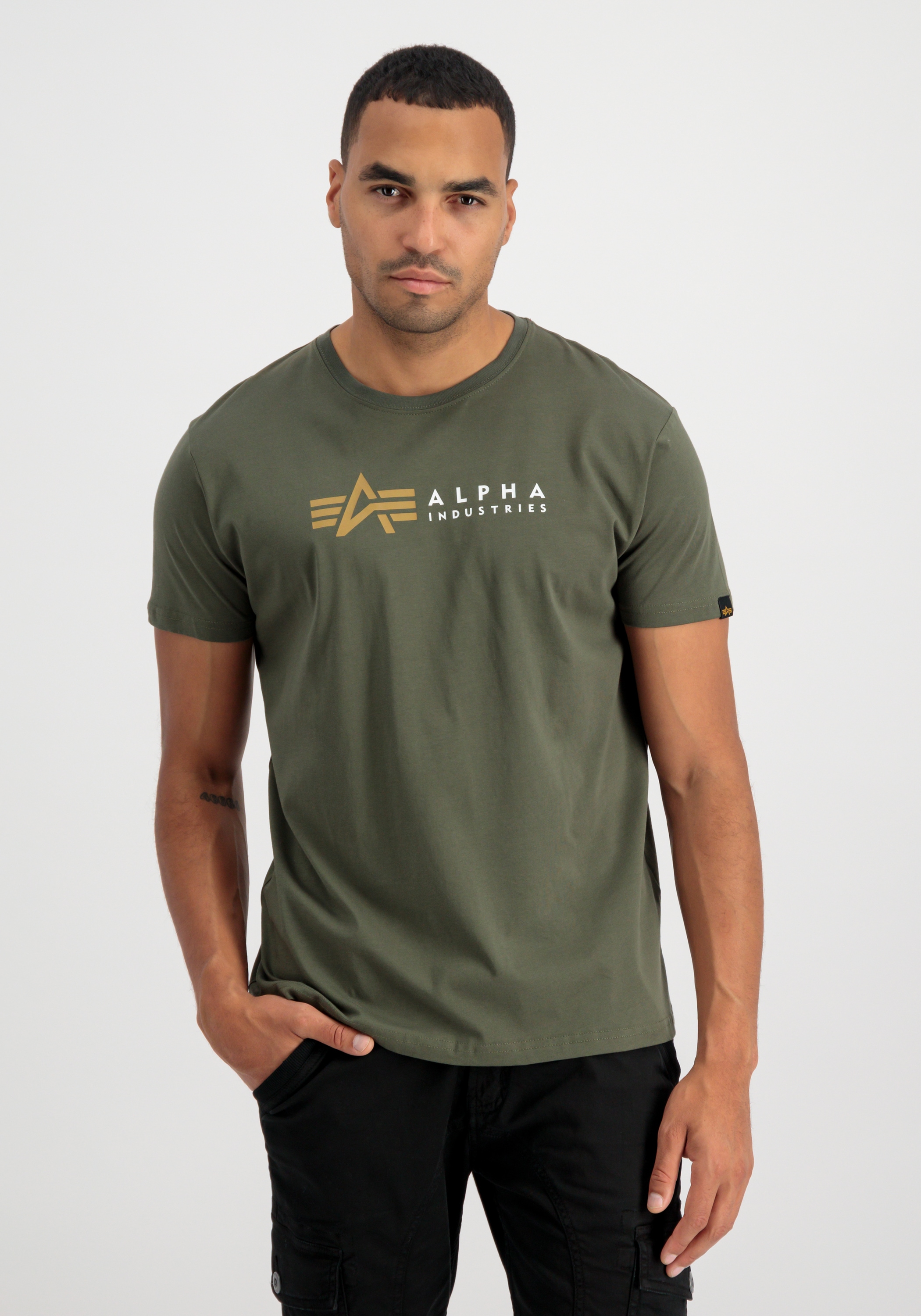 Alpha Industries T-Shirt "Alpha Industries Men - T-Shirts Alpha Label T"