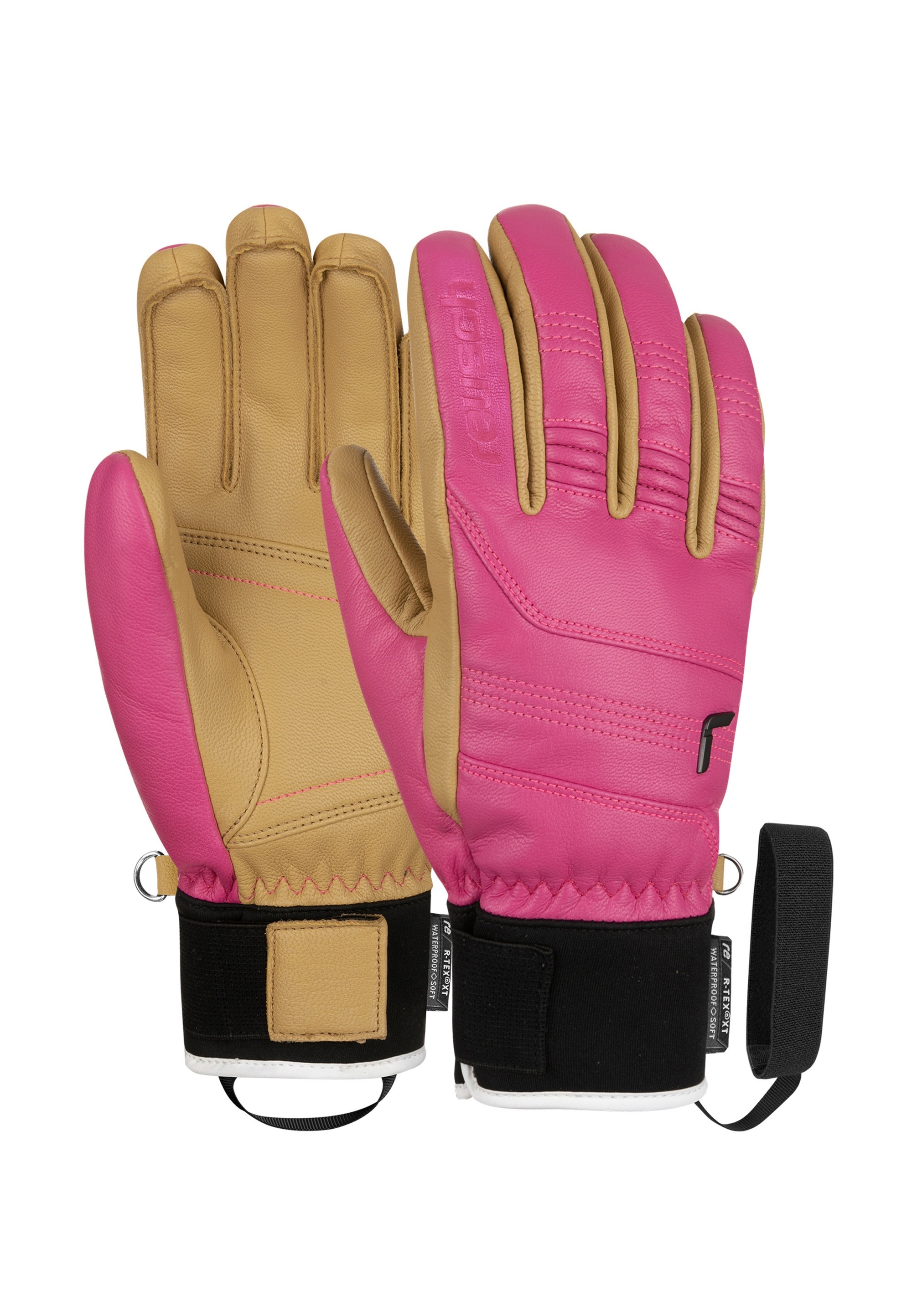 Reusch Skihandschuhe "Fingerhandschuhe Highland R-TEX XT höchste Wärmestufe, wasserdicht" aus wasserdichtem und atmungsaktivem Material