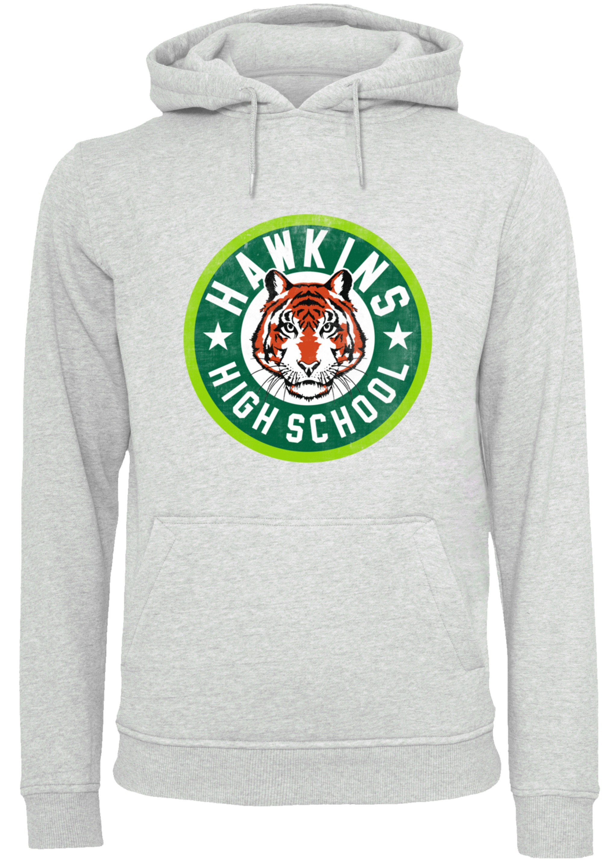 F4NT4STIC Kapuzenpullover »Stranger Things Hawkins Tiger Circle Netflix«, Premium Qualität