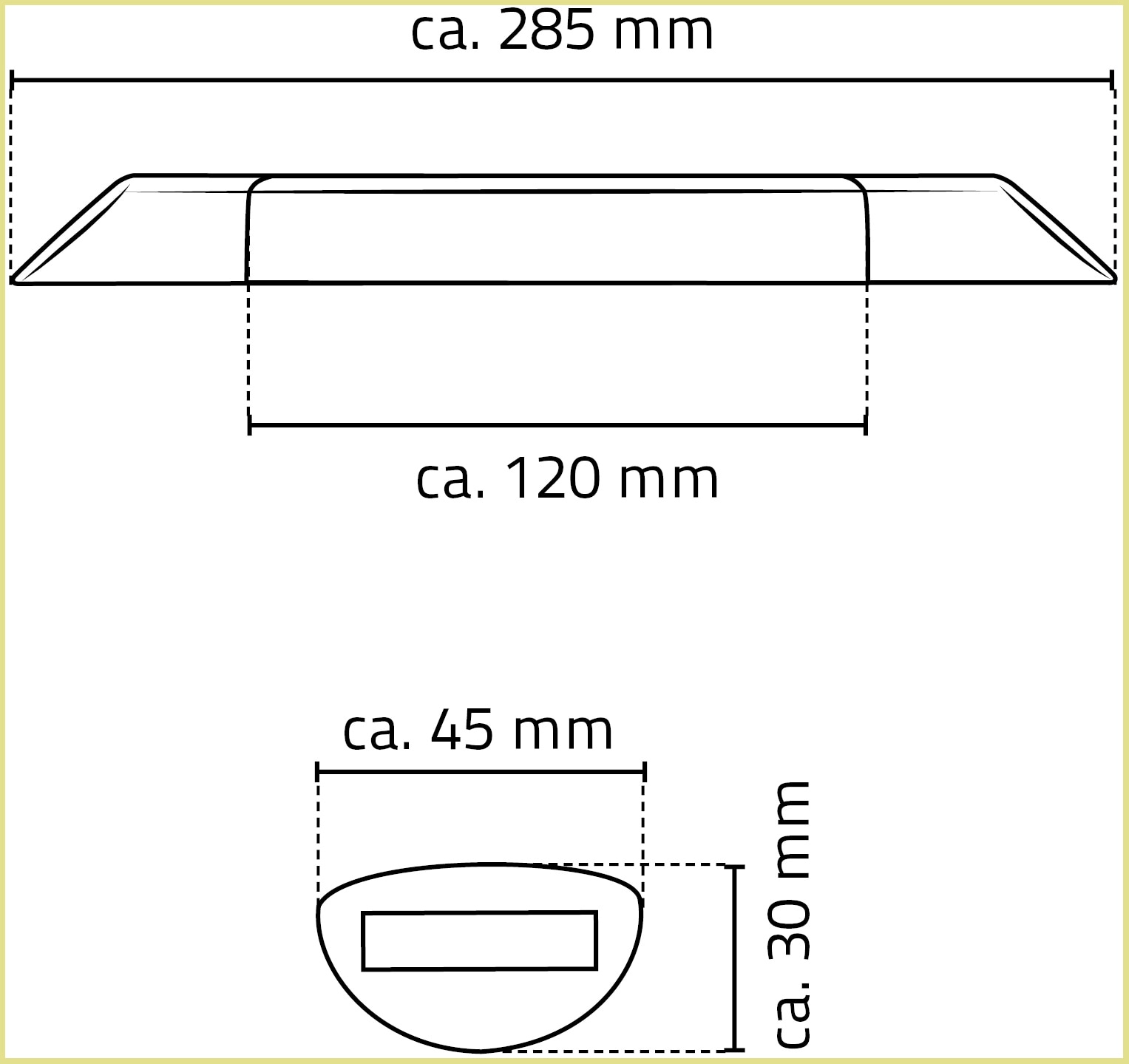 Ridder Fußstütze »Lex«, BxT: 280 x 45 mm