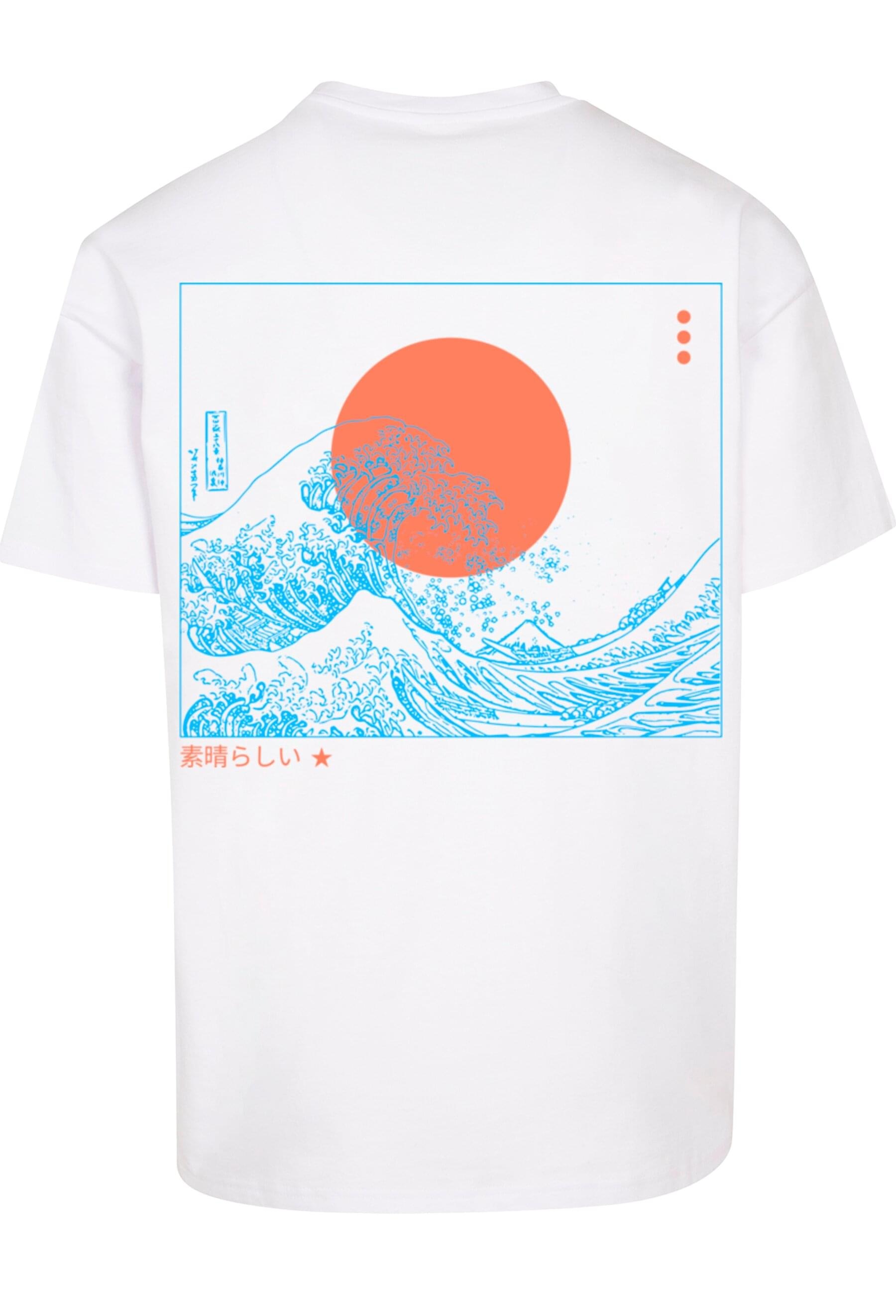 F4NT4STIC T-Shirt "F4NT4STIC Kanagawa Welle with Heavy Oversize Tee" 1 Stk. günstig online kaufen