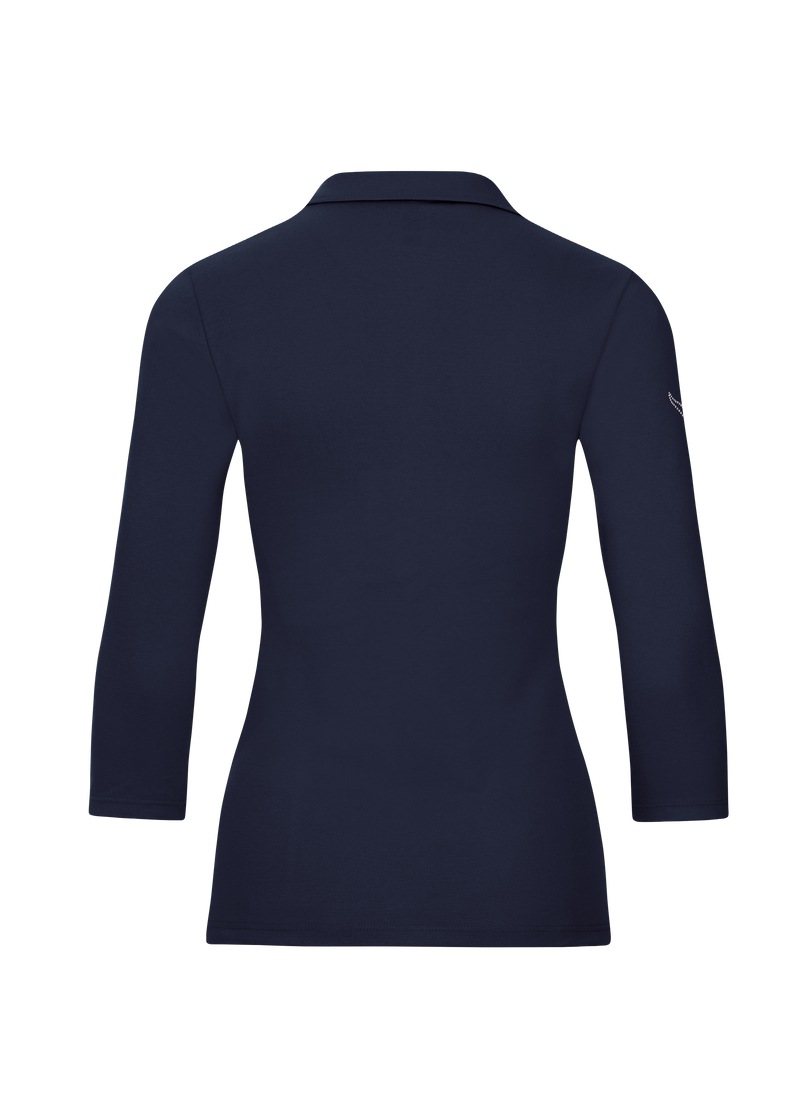 Trigema Poloshirt "TRIGEMA Poloshirt mit Kristallsteinen" 1 Stk. günstig online kaufen