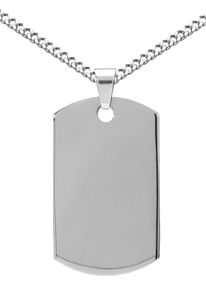 Firetti Kette mit Anhänger »Schmuck Geschenk, Halskette Dog Tag Anlass  Geburtstag Weihnachten« ▷ bestellen | BAUR