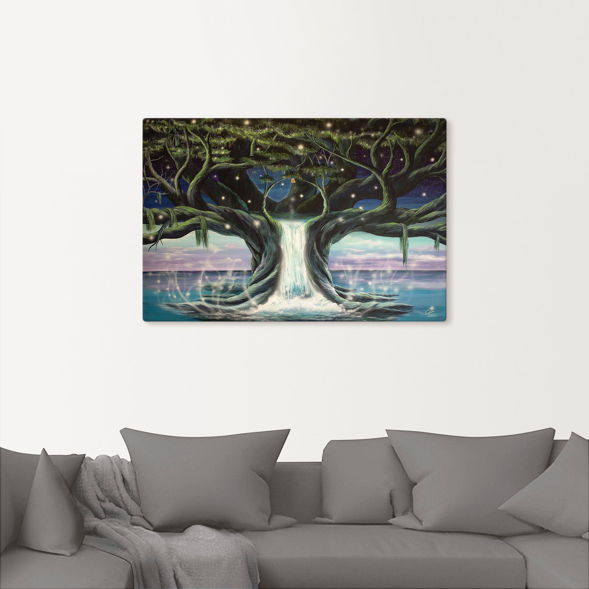 Artland Wandbild "Der Baum der Seelen" Landschaften 1 Stk. tlg. als Leinwan günstig online kaufen