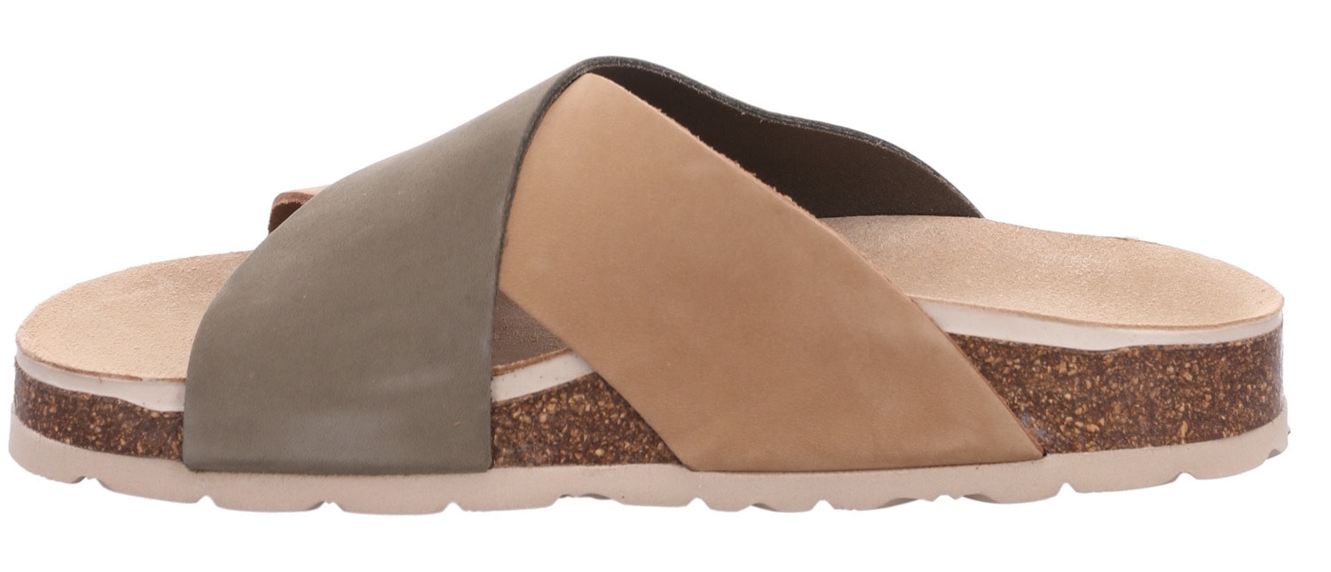 Rohde Pantolette »ELBA«, Sommerschuh, Schlappen, Strandschuh, Hausschuh mit Softfußbett