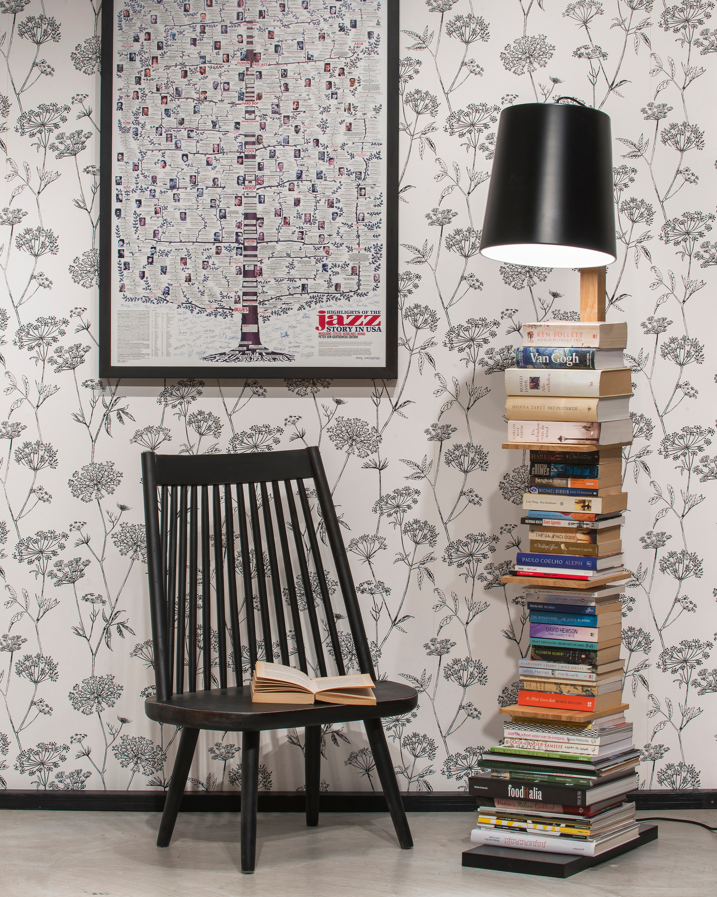 it's About RoMi Stehlampe »Cambridge«, 1 flammig, Leuchtmittel E27 | ohne Leuchtmittel