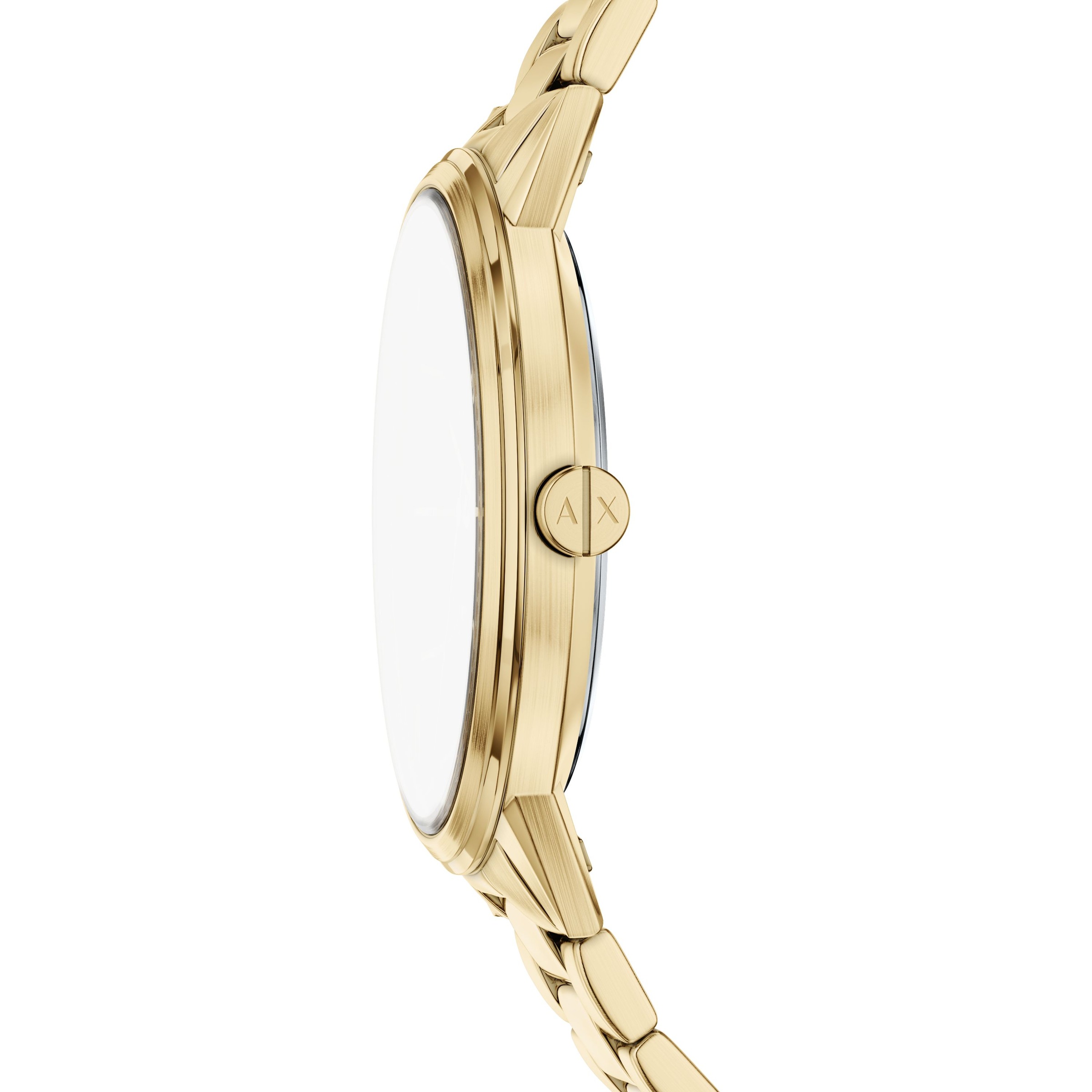 ARMANI EXCHANGE Quarzuhr Armbanduhr, Herrenuhr, Edelstahlarmband, Ideal auch als Geschenk