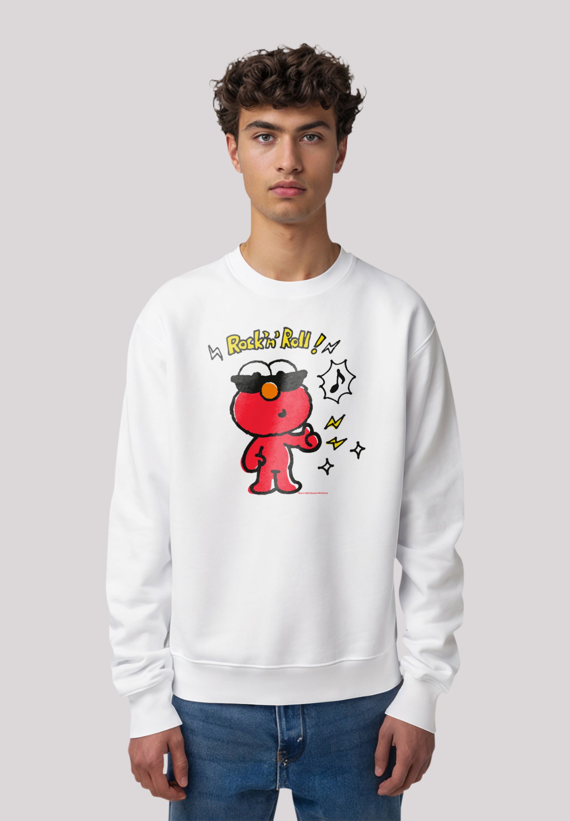 F4NT4STIC Sweatshirt "Sesamstraße Elmo´s Rock´n Roll", Premium Qualität günstig online kaufen