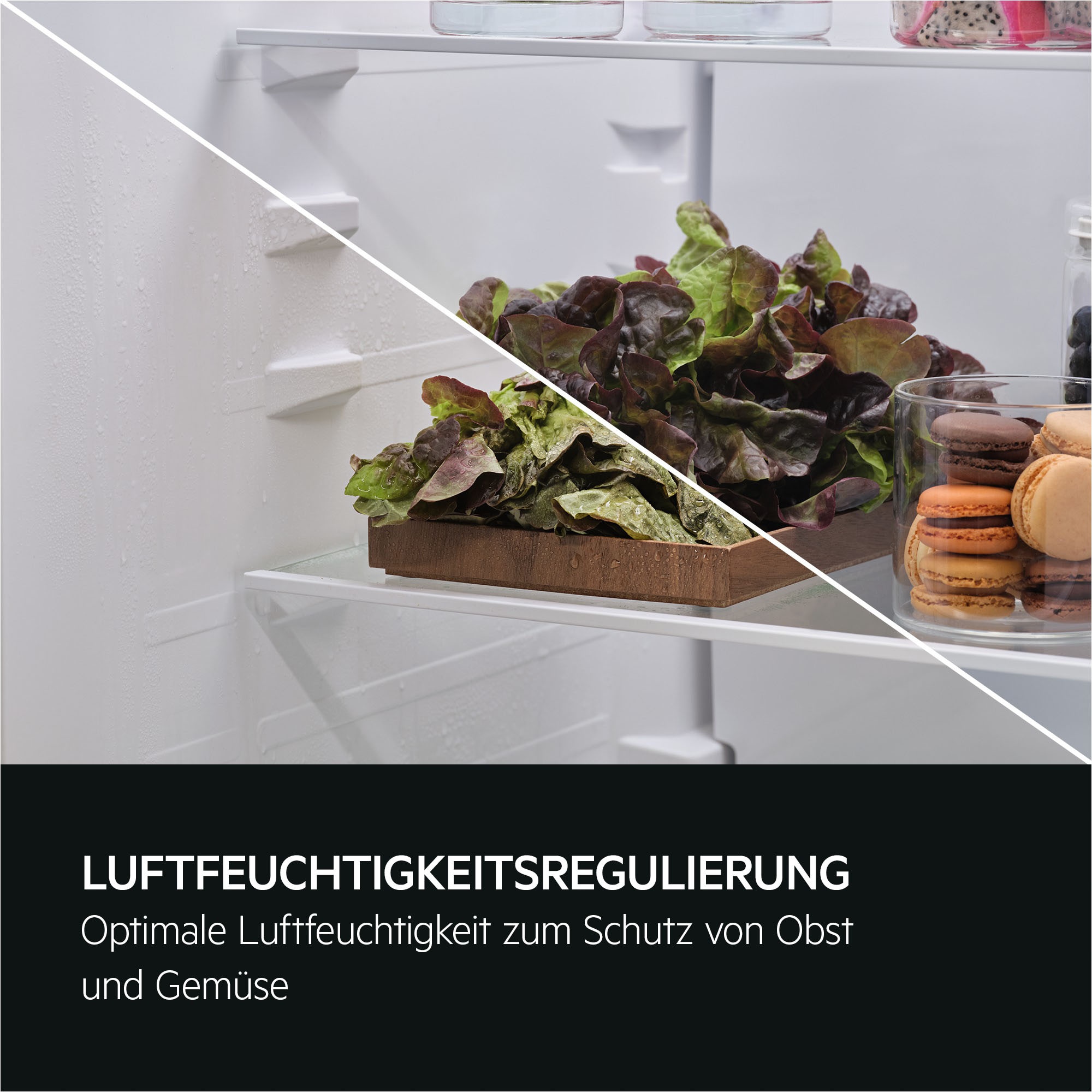 AEG Einbaukühlgefrierkombination 5000 »TSC5S183DF« 176,9 cm hoch 55,7 cm breit LowFrost: Erheblich weniger Eisbildung