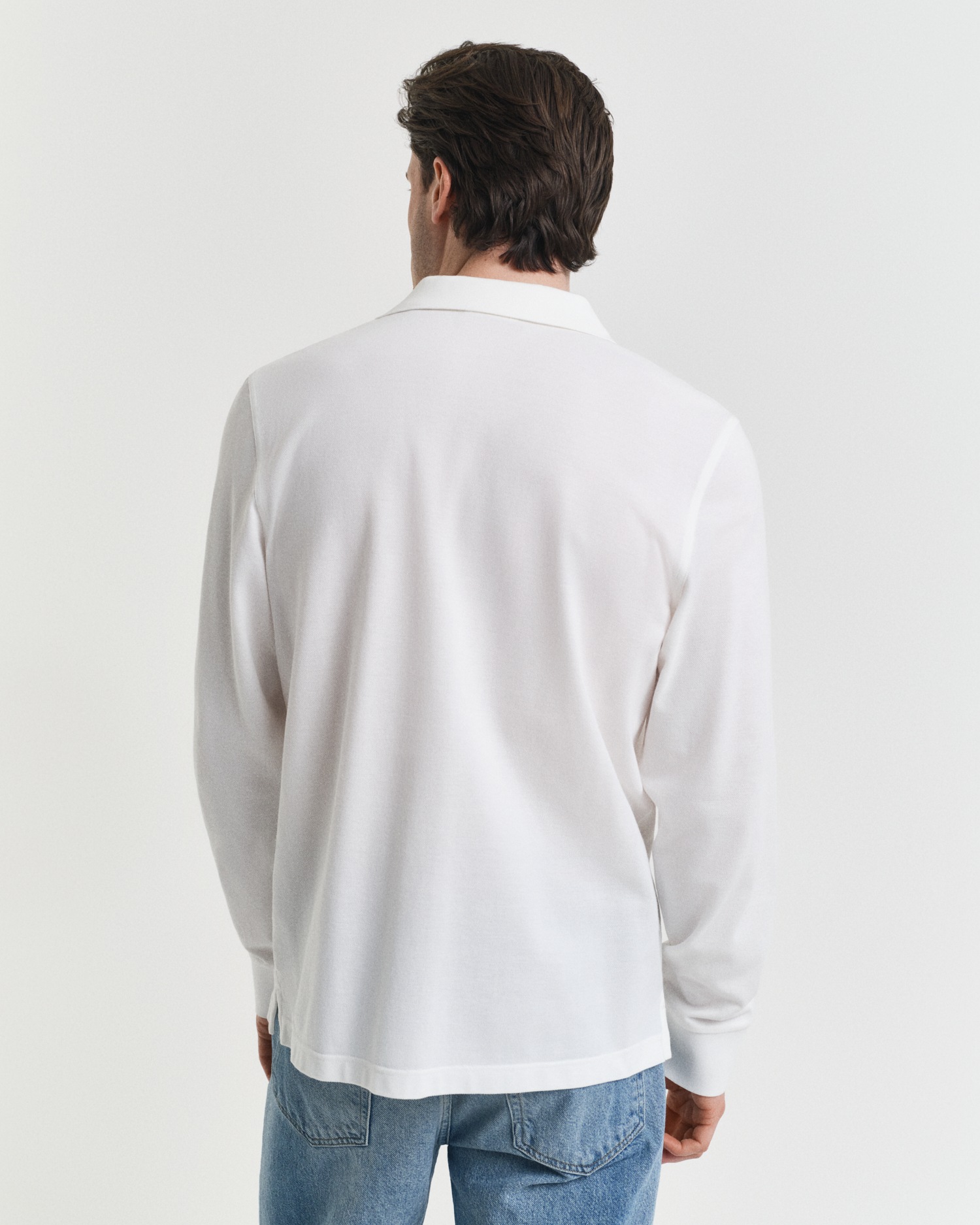 Gant Poloshirt "REG SHIELD LS PIQUE RUGGER", mit Logotickerei auf der Brust günstig online kaufen