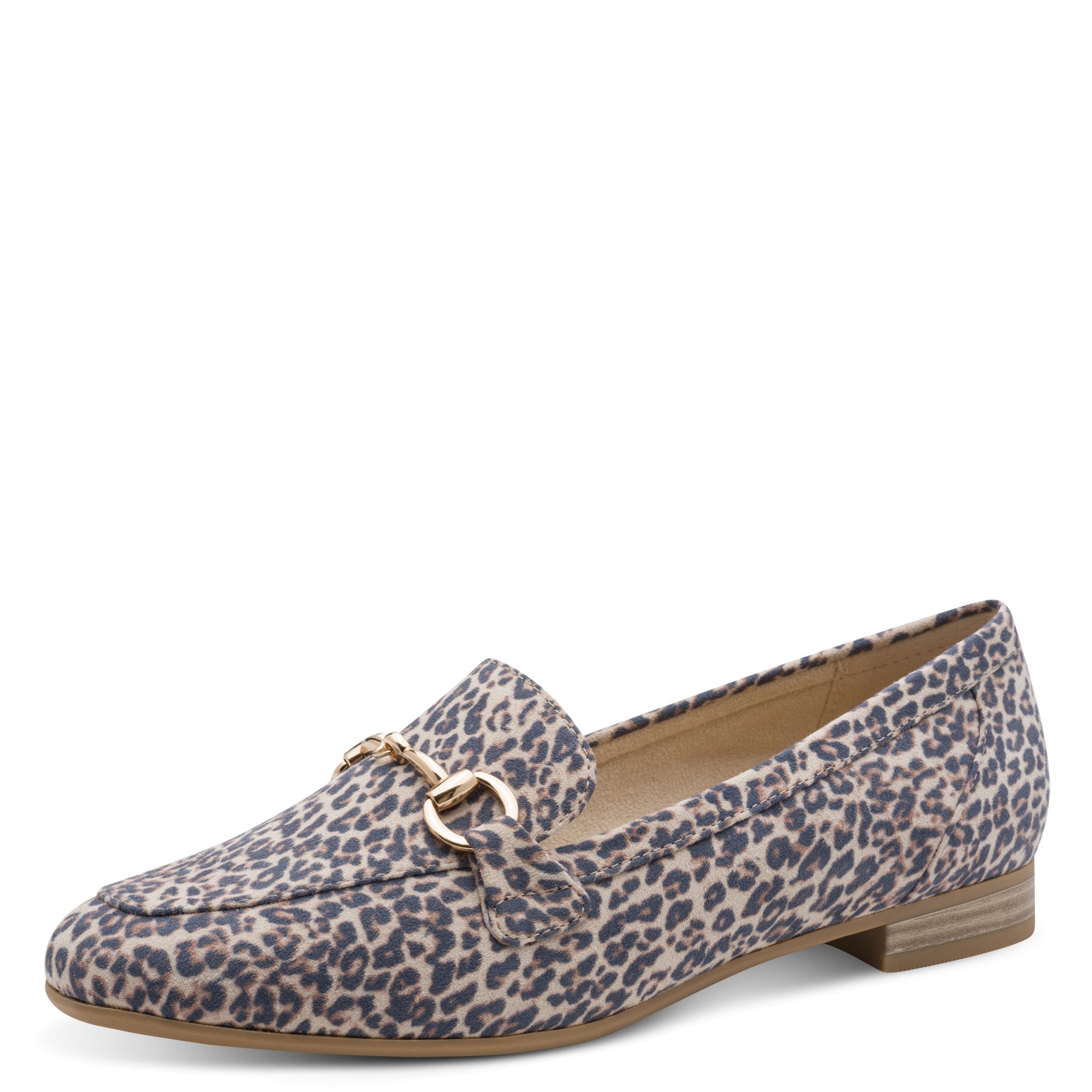 Marco Tozzi Slipper, Blockabsatz, Loafer, Businessschuh Mit Schmuckspange