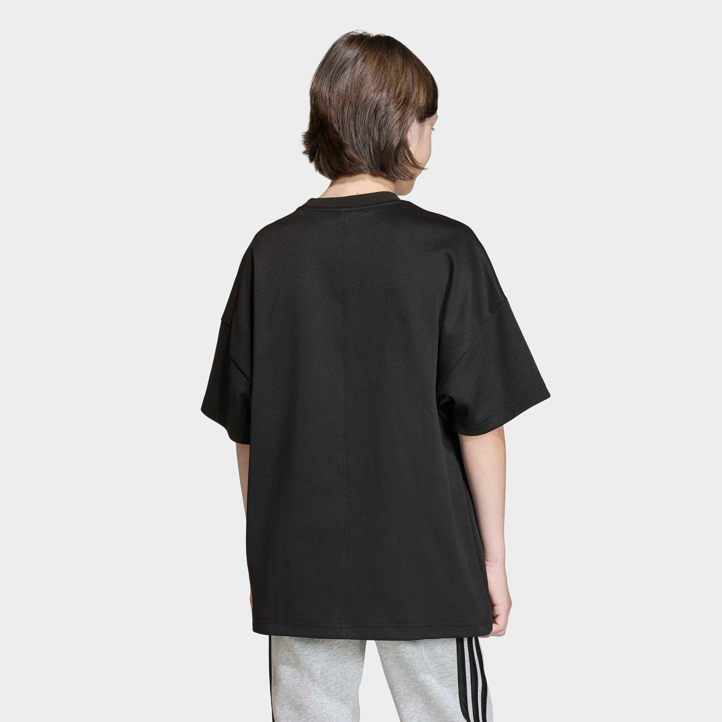adidas Sportswear T-Shirt »J FI OVSZ TEE« für Kinder, mit Rundhalsausschnitt, ohne Verschluss, aus Baumwolle