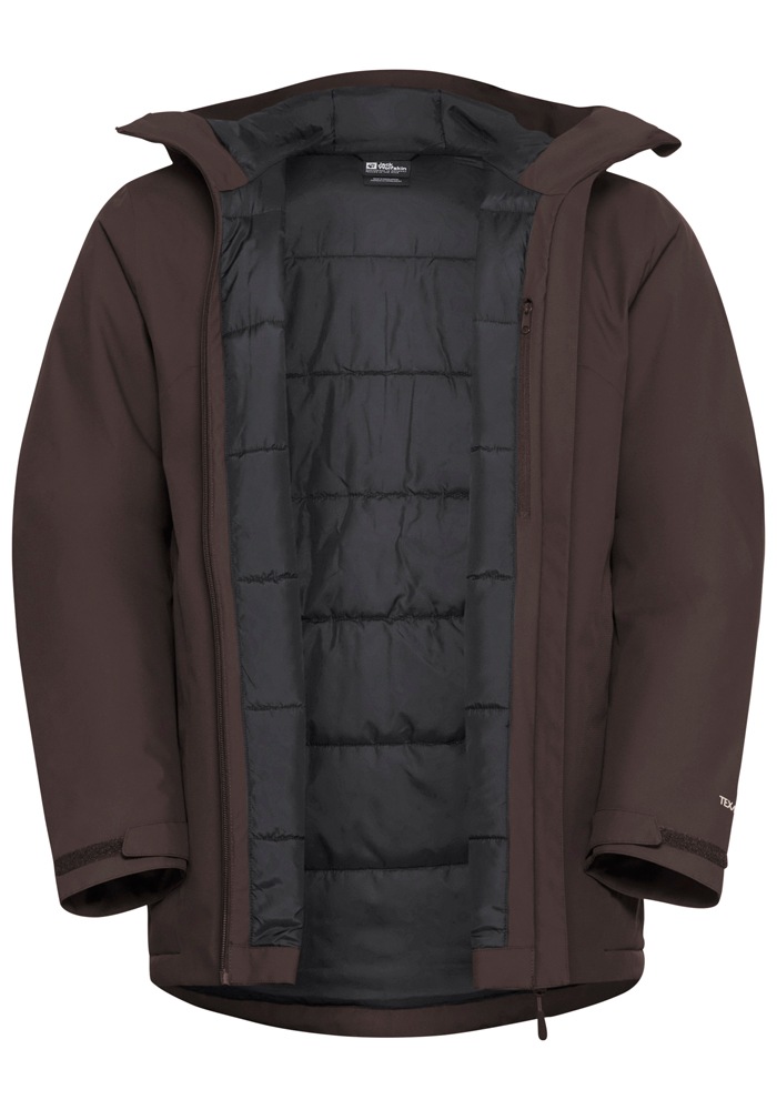 Jack Wolfskin Outdoorjacke »WISPER INS JKT M«, mit Kapuze