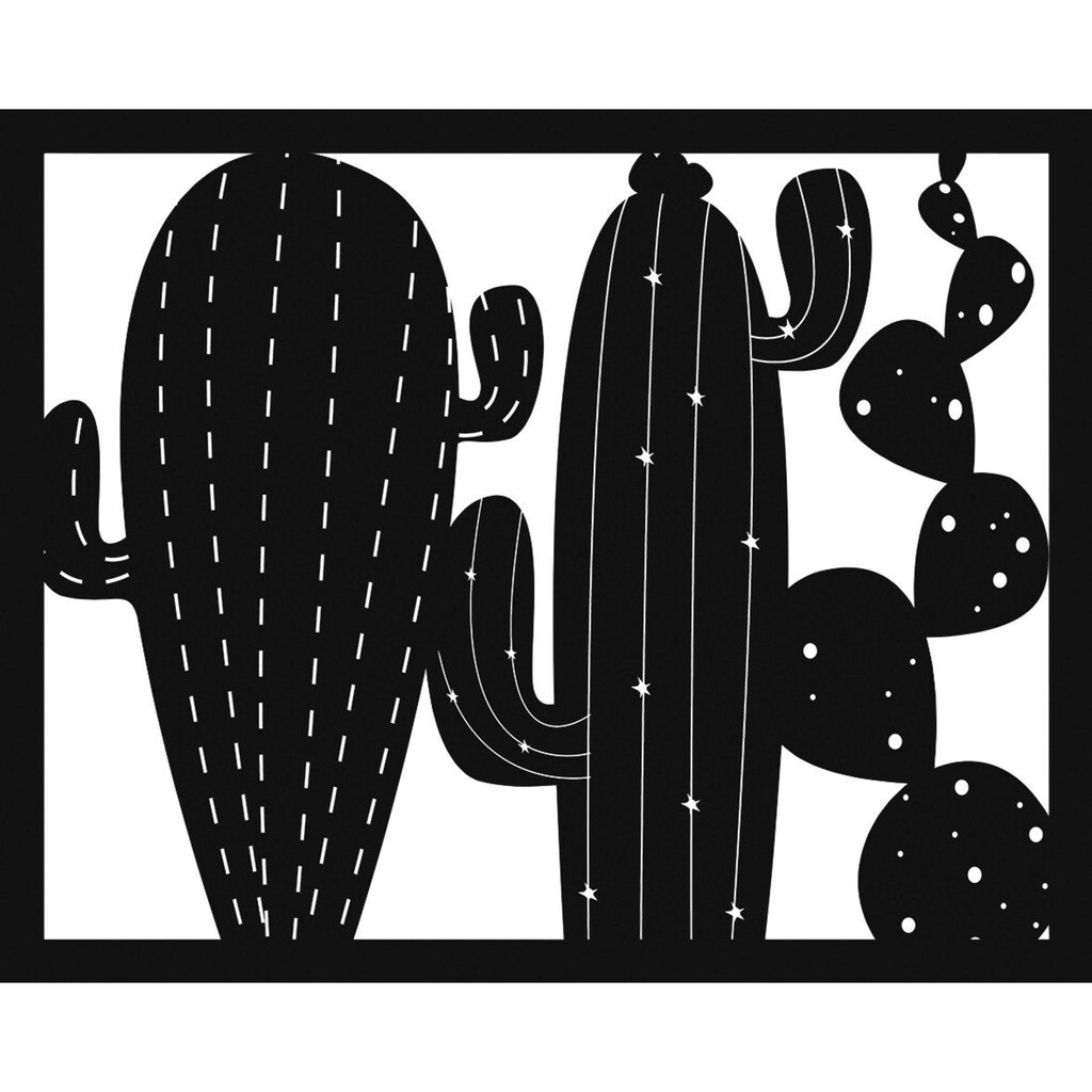 Art for the home Wanddekoobjekt »Cactus«