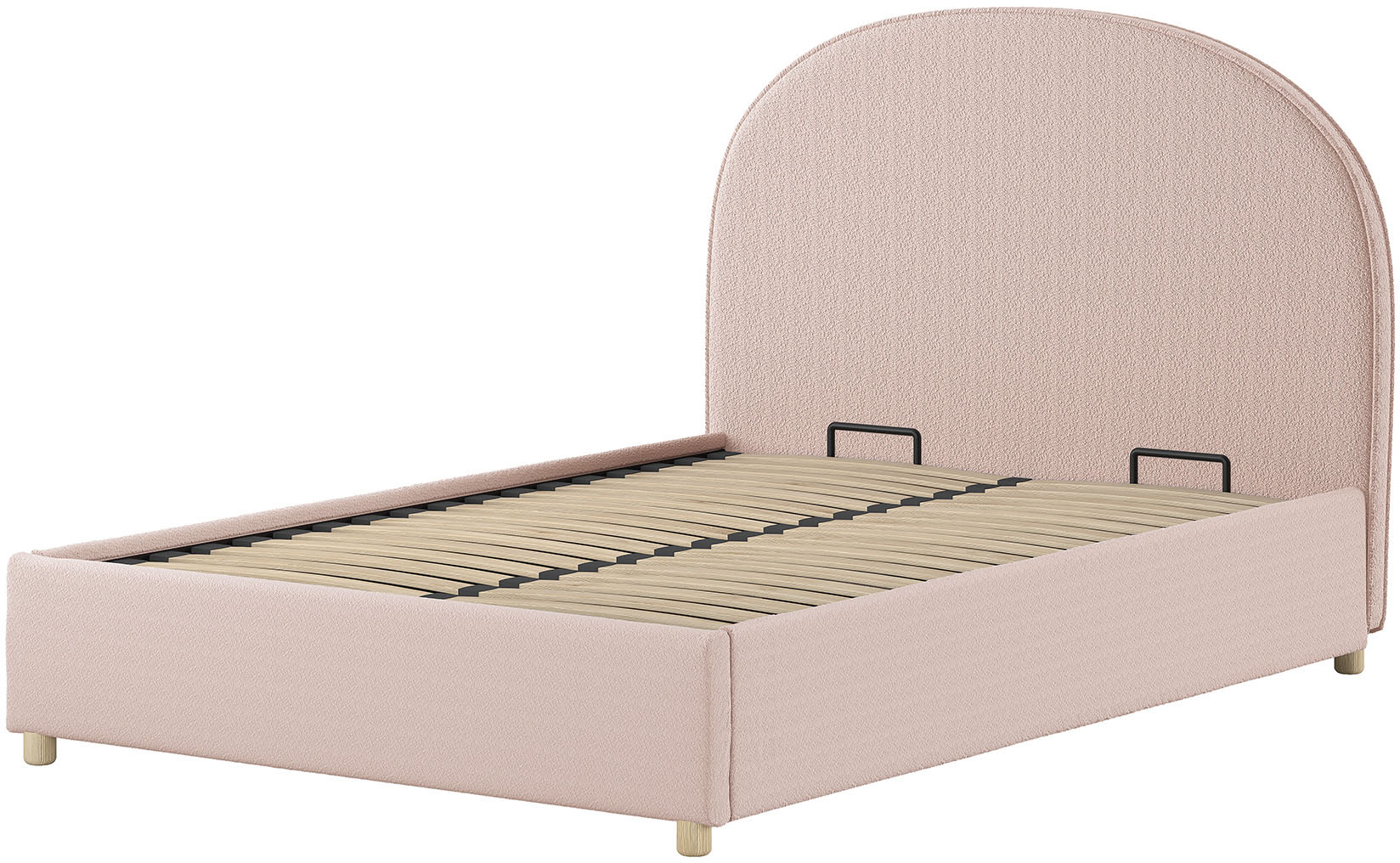 Thumbnail - Vipack Boxbett "Moon, mit Lattenrost und Stauraum, modernes Design" gerundetes Kopfteil und in 2 Breiten erhältlich, ink...