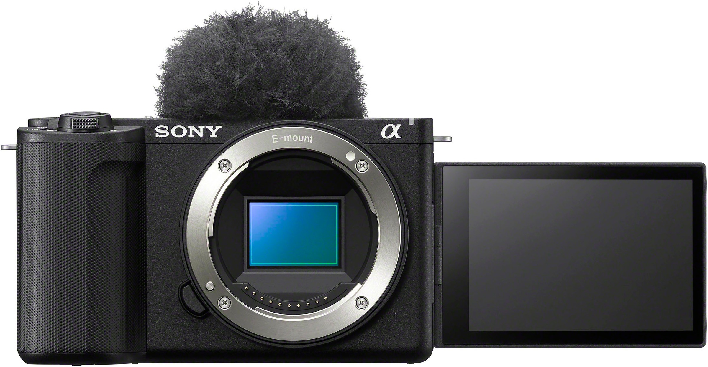 SONY Systemkamera-Body "Alpha ZV-E10 II", schwarz, B:11,45cm H:6,75cm T:5,42cm, Fotokameras, Spiegellose APS-C-Videokamera, 4K60p Video, 4:2:2 10-Bit