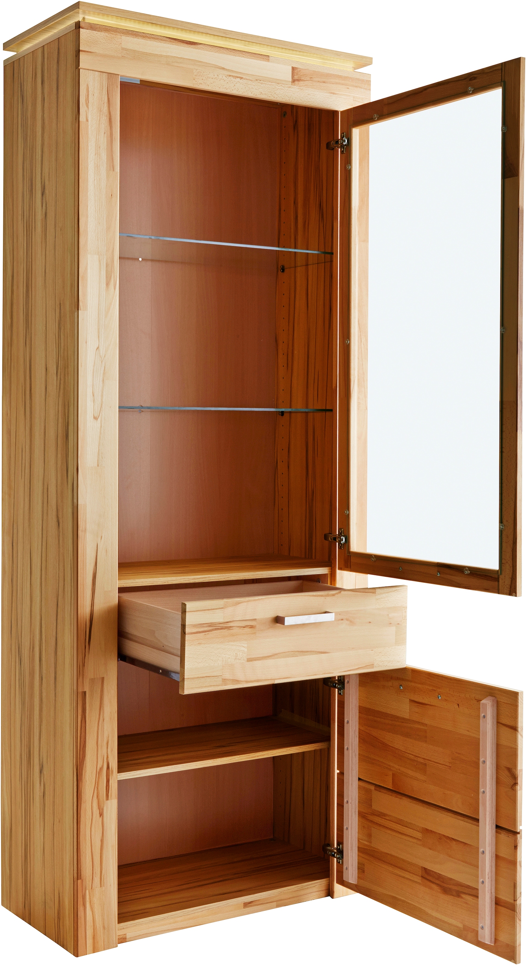 VOGL Möbelfabrik Vitrine, Höhe 209 cm