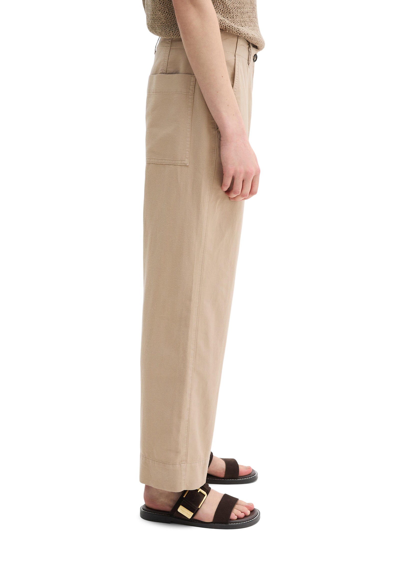 Marc O'Polo Chinohose »aus Organic Cotton-Lyocell-Leinen-Mix«