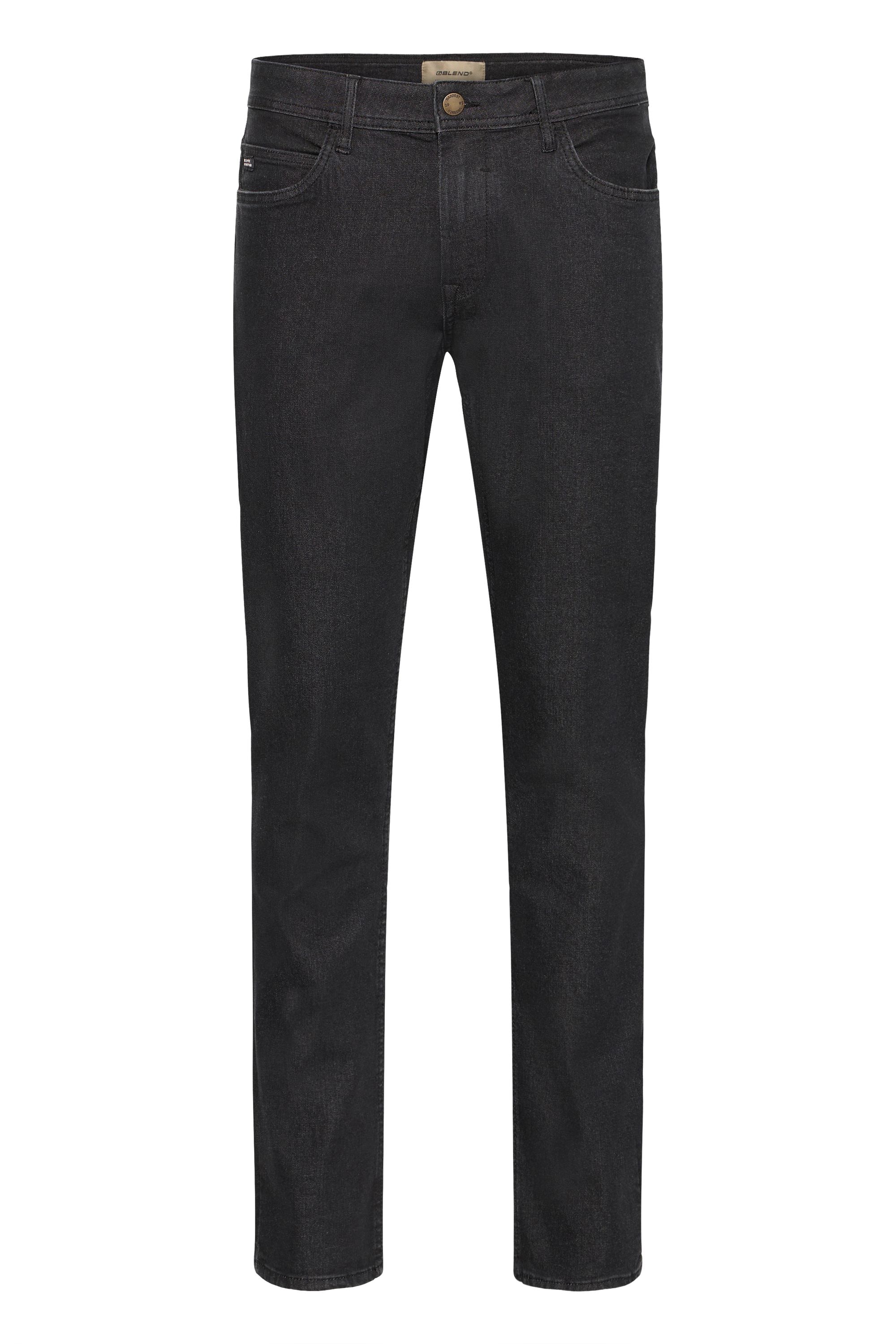 Slim-fit-Jeans BLEND "BHZilon", Herren, Gr. 31, Länge 32, denim schwarz, Denim/Jeans, 68% Baumwolle, 27% Polyester, 3% Viskose, 2% Elasthan, unifarben, schmal lang, Jeans Slim-fit-Jeans, Klassische Jeans mit schmaler Passform