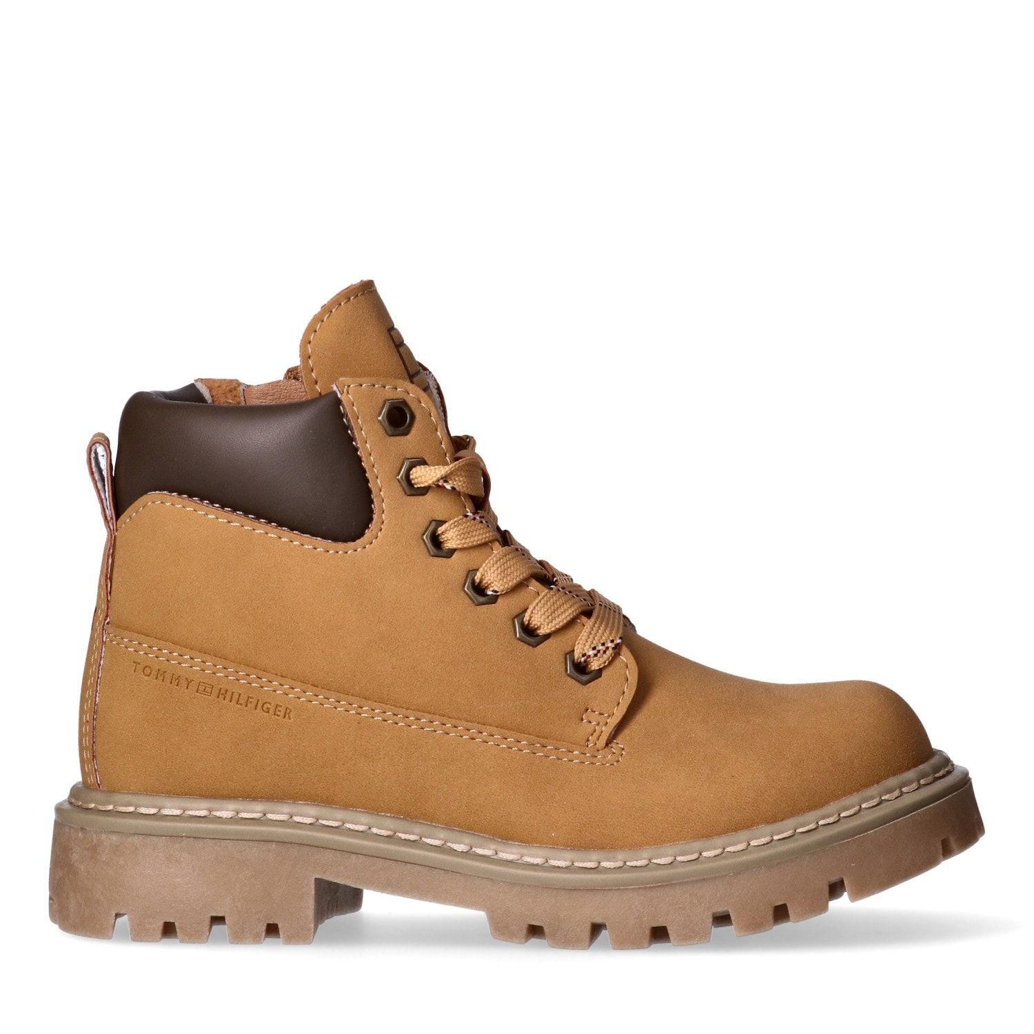 Tommy Hilfiger Schnürboots, Chunky Boots, Winterboots mit Blockabsatz