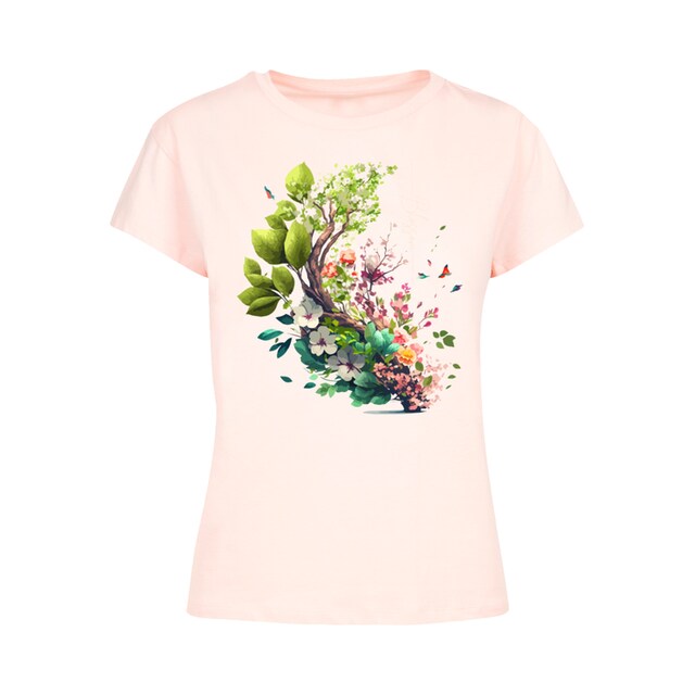 F4NT4STIC T-Shirt »Spring Tree«, Print bestellen | BAUR