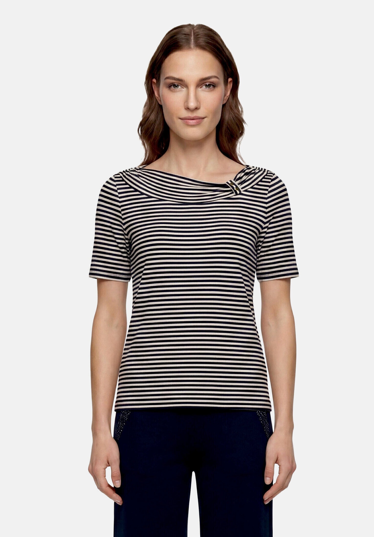 Betty Barclay Kurzarmshirt »Damen mit Raffung« 1