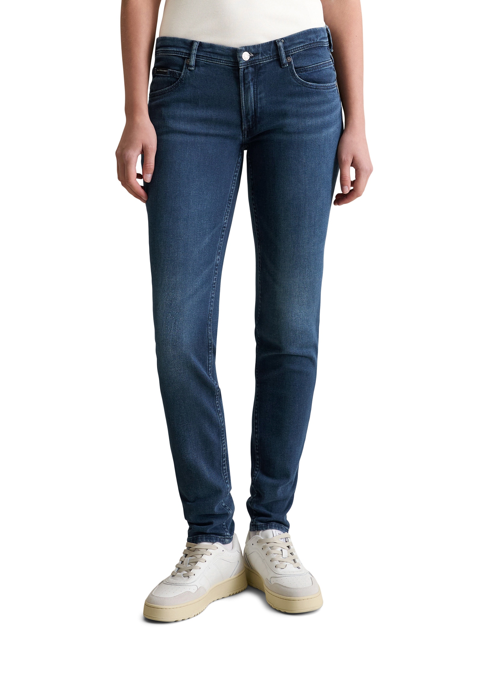 Marc OPolo DENIM Slim-fit-Jeans "aus Organic Cotton-Mix" günstig online kaufen