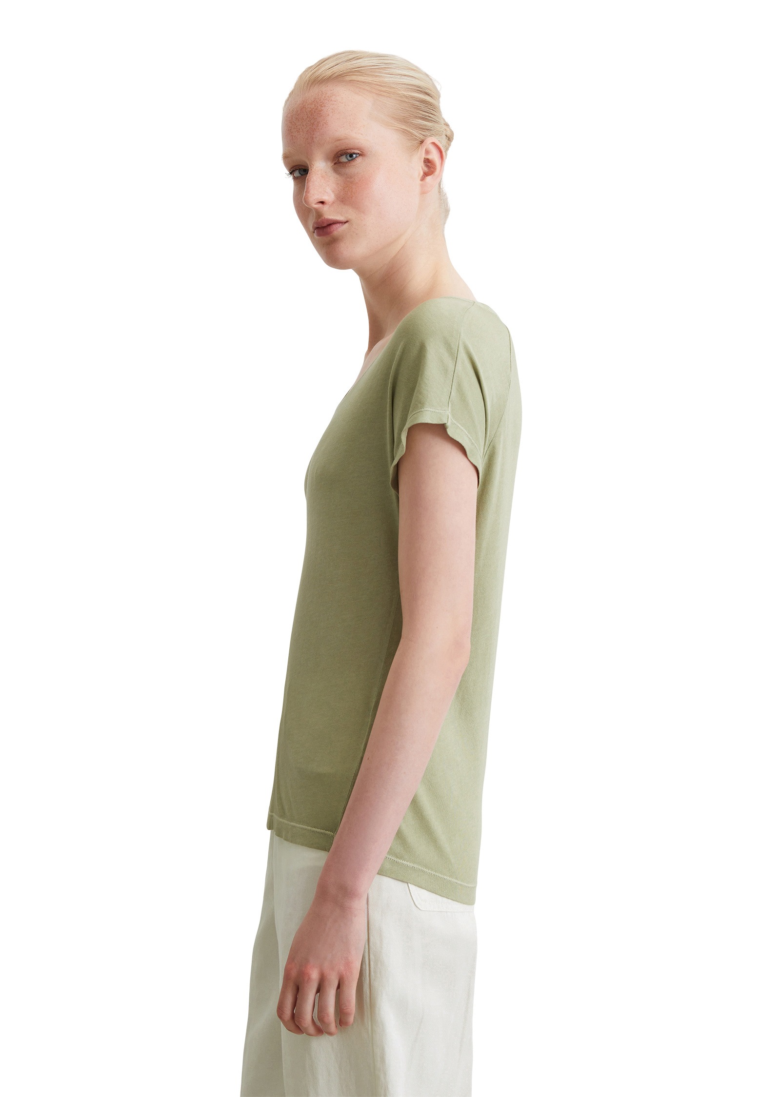 Marc O'Polo T-Shirt »aus Viskose-Organic-Cotton-Mix«