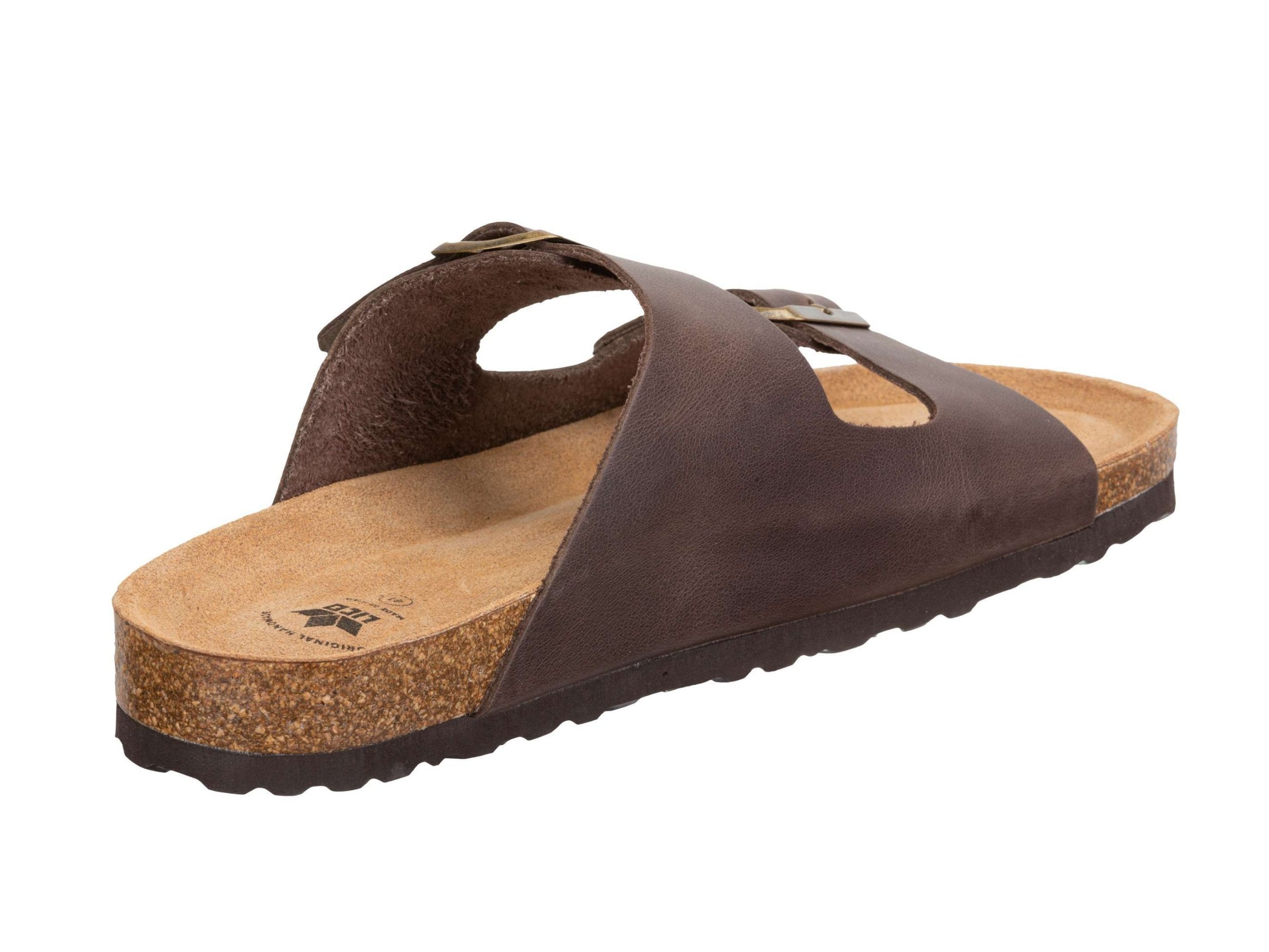 Pantolette LICO "Pantolette Alvaro", Herren, Gr. 39, braun, Synthetik, Schuhe Pantolette 3