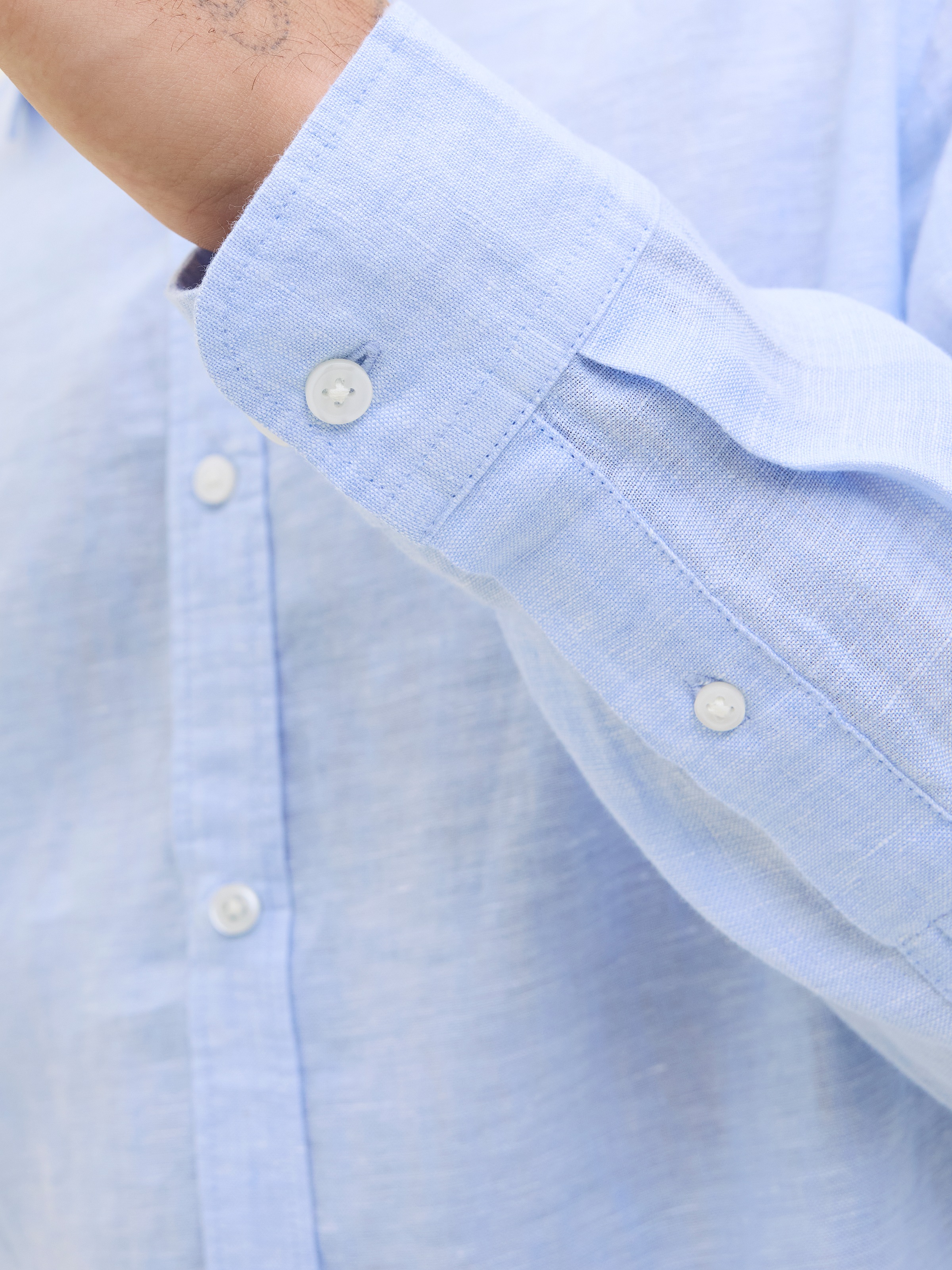 Jack & Jones Leinenhemd »JPRBLALOUI LINEN L/S SHIRT«