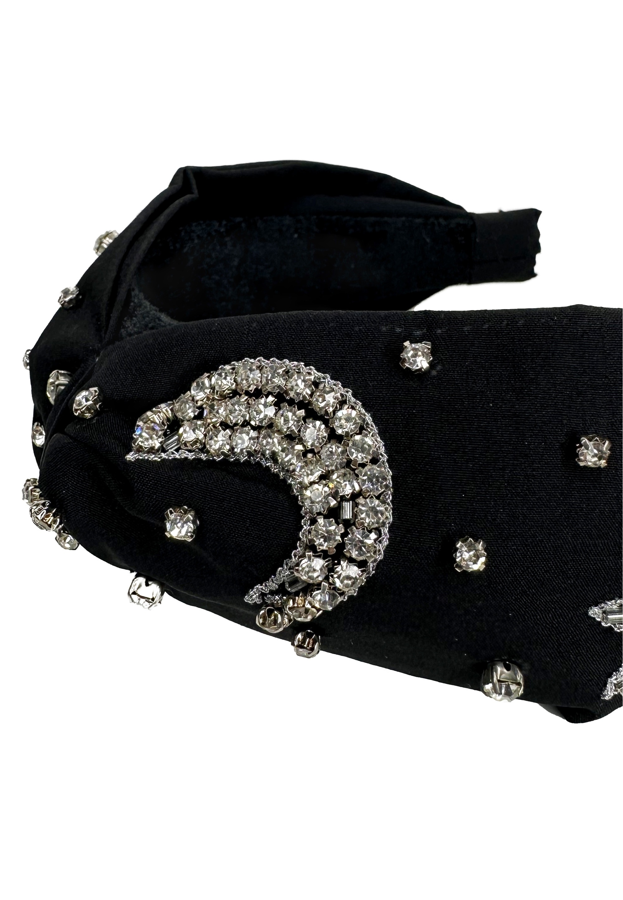 FILIPPA FIRENZE Schmuckset »Grande Stella Luna«, mit glitzernden Kristallen