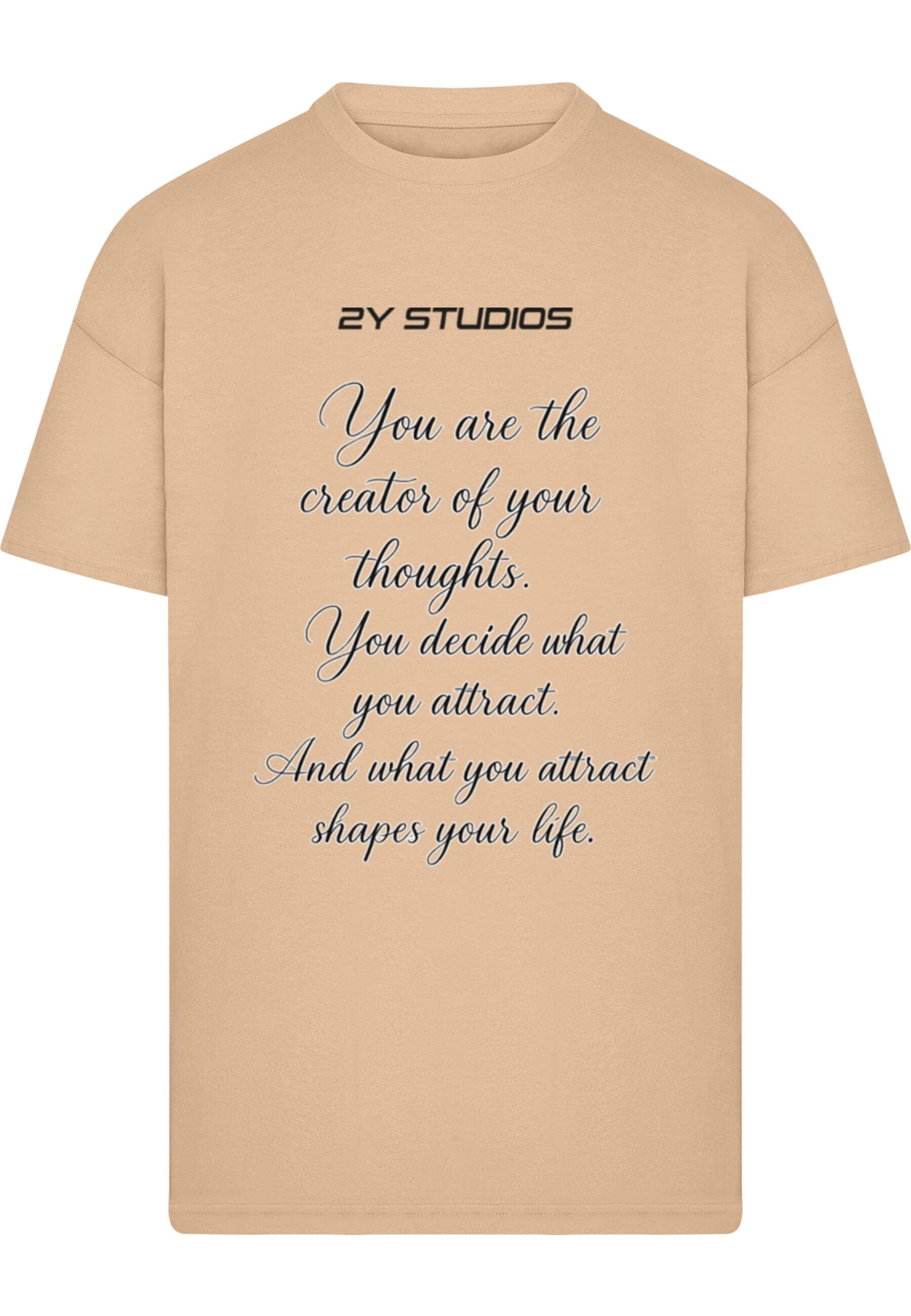 2Y Studios T-Shirt "2Y Studios Law of Attraction Tee", (1 tlg.) günstig online kaufen