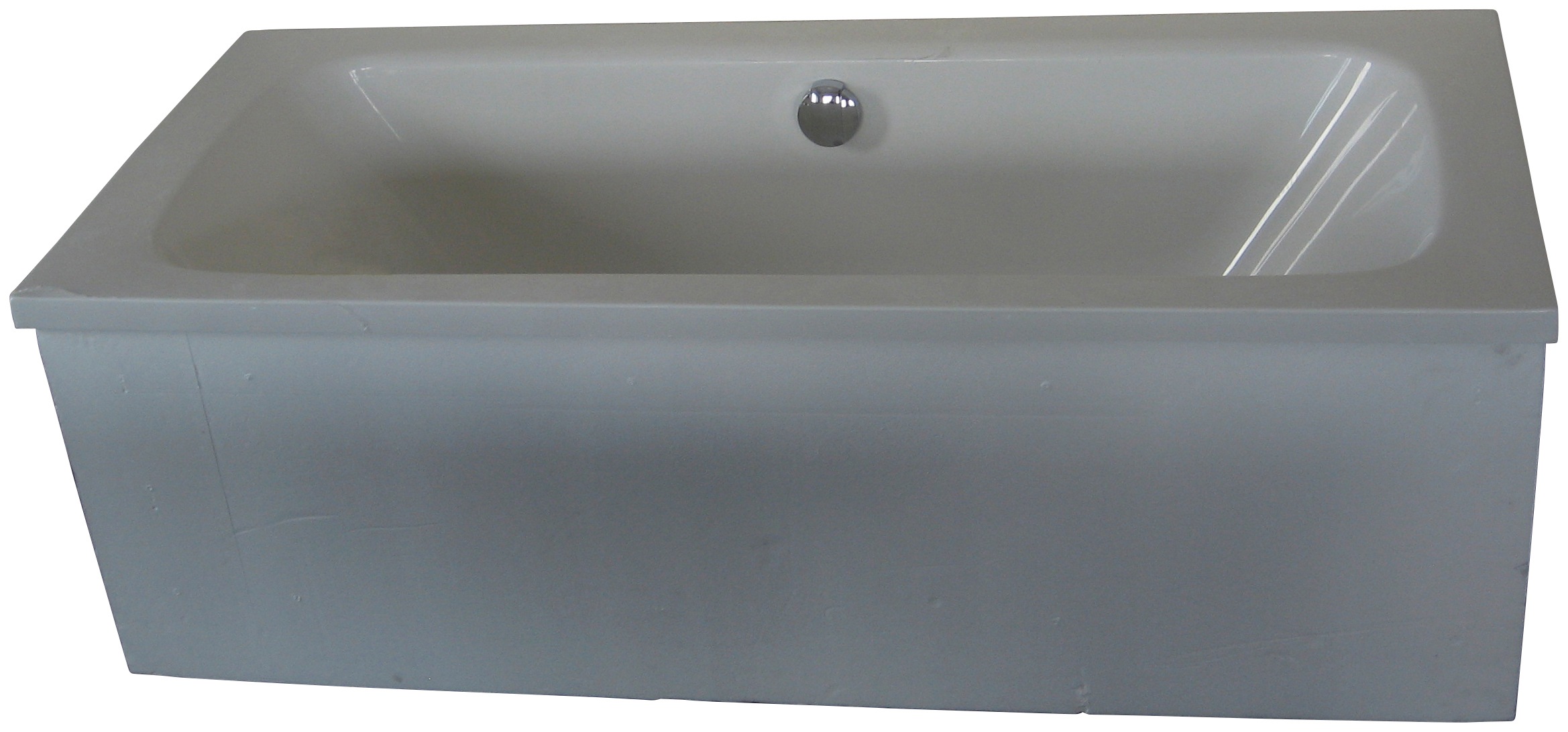 OTTOFOND Badewanne »Malta 180«, (Set), 180x80 cm, inklusive Wannenträger