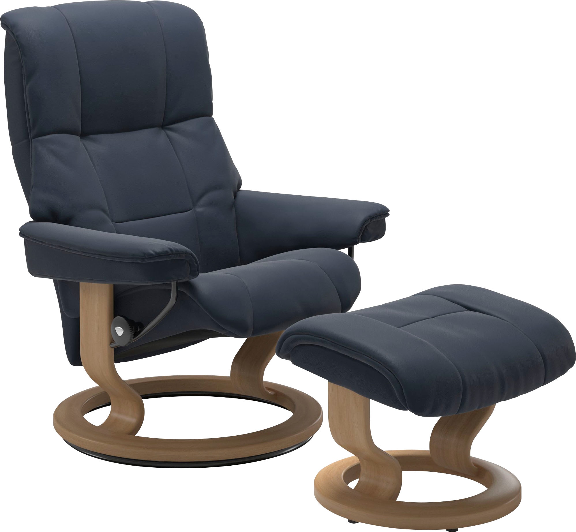 Stressless Relaxsessel "Mayfair" mit Classic Base, Größe S, M & L, Gestell Eiche, in 3 Bezugsqualitäten lieferbar