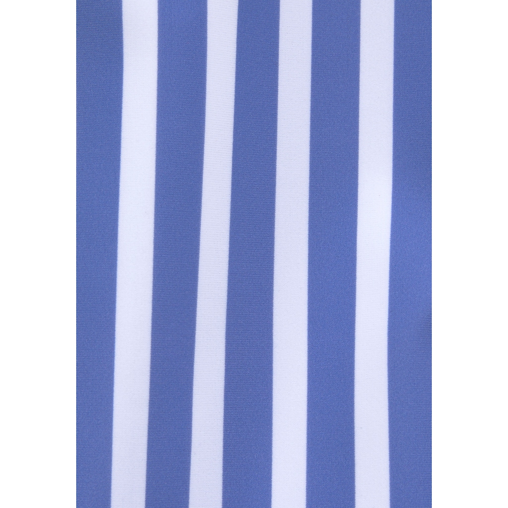 Bench. Badeanzug, mit trendigem Streifendesign